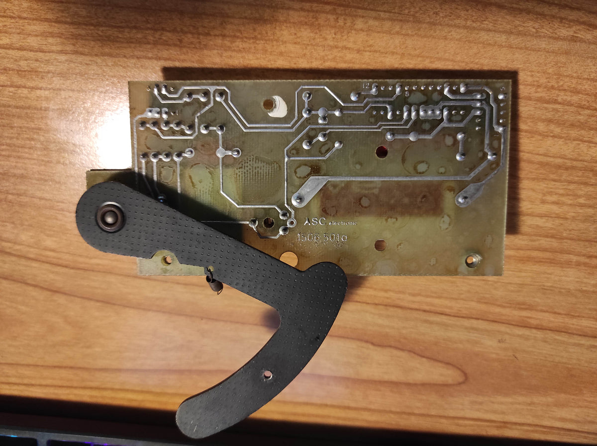 ASC AS 6000 tape tension left not checked