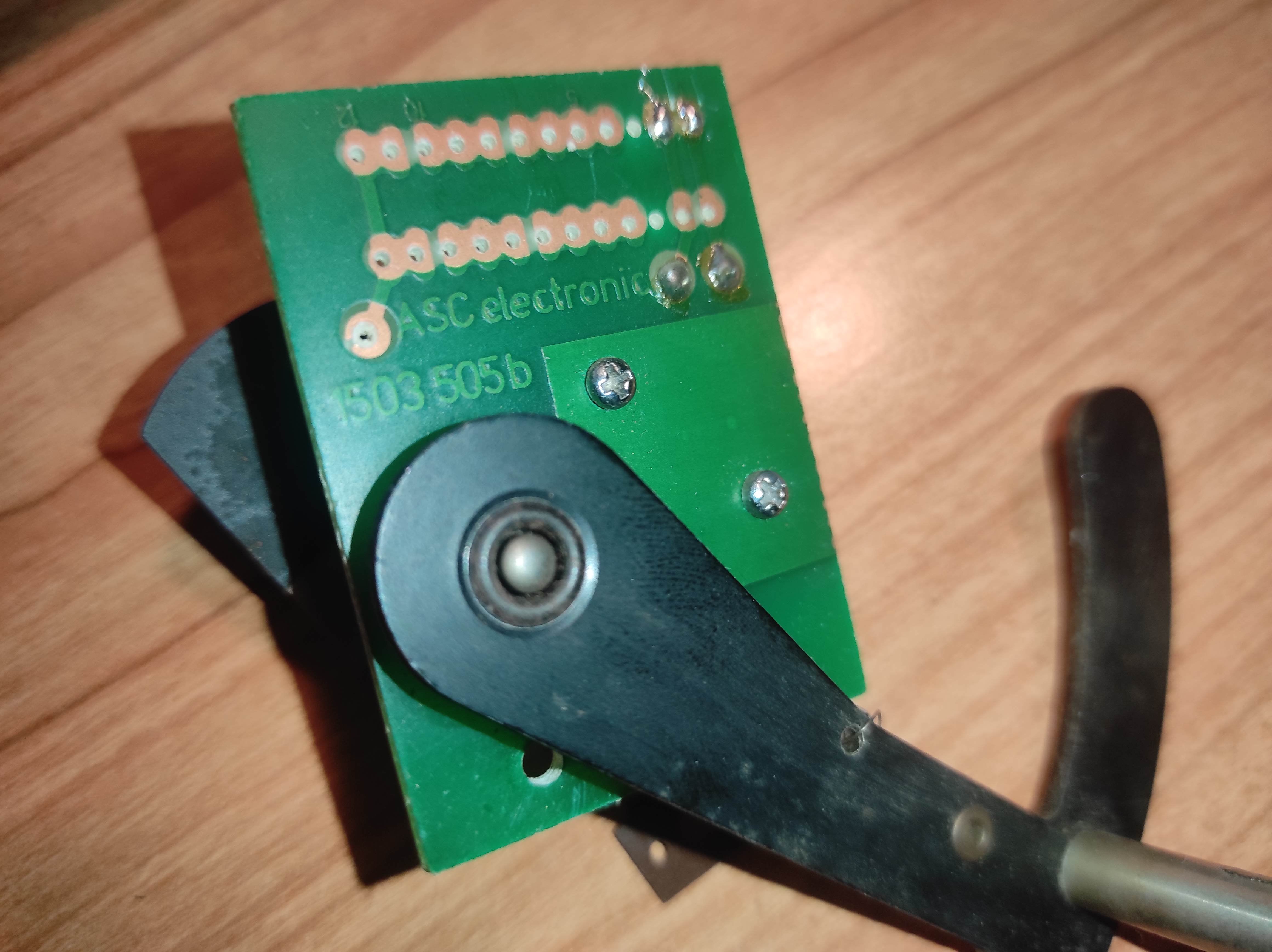 ASC AS 5000 tape tension PCB right not tested