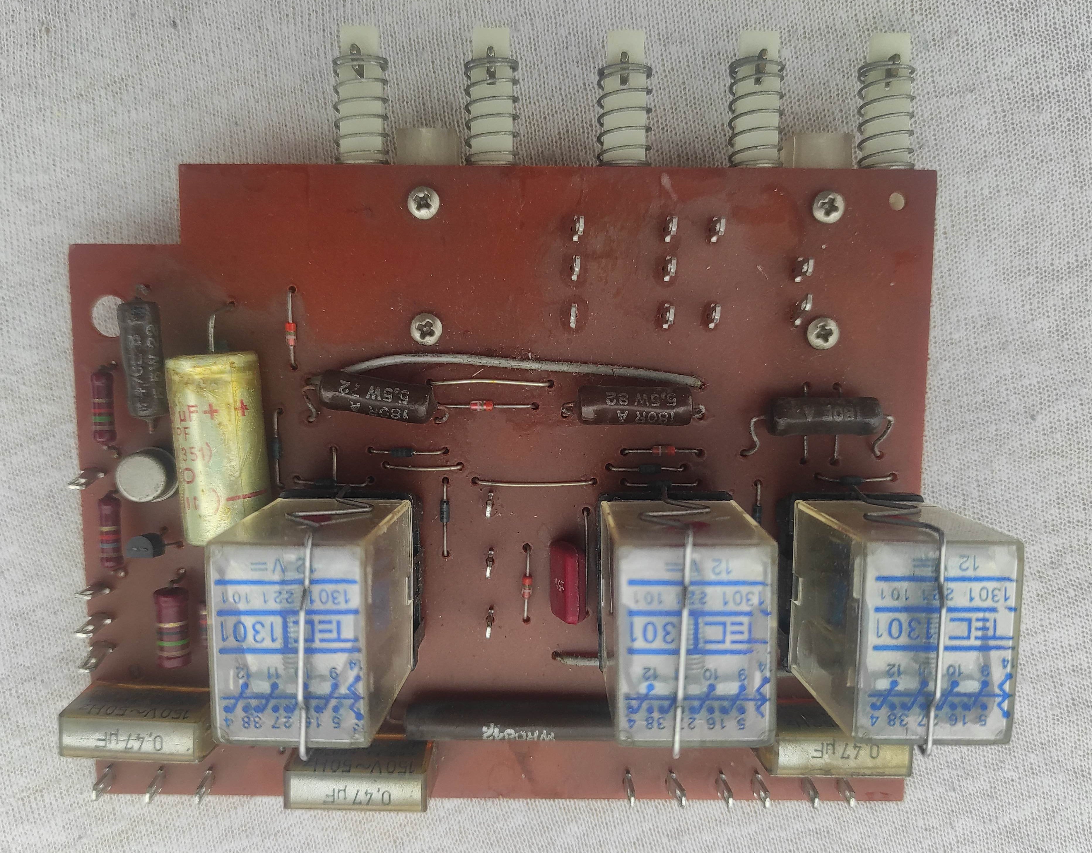 ReVox A77 drive control PCB 1.077.370-01 used, not tested