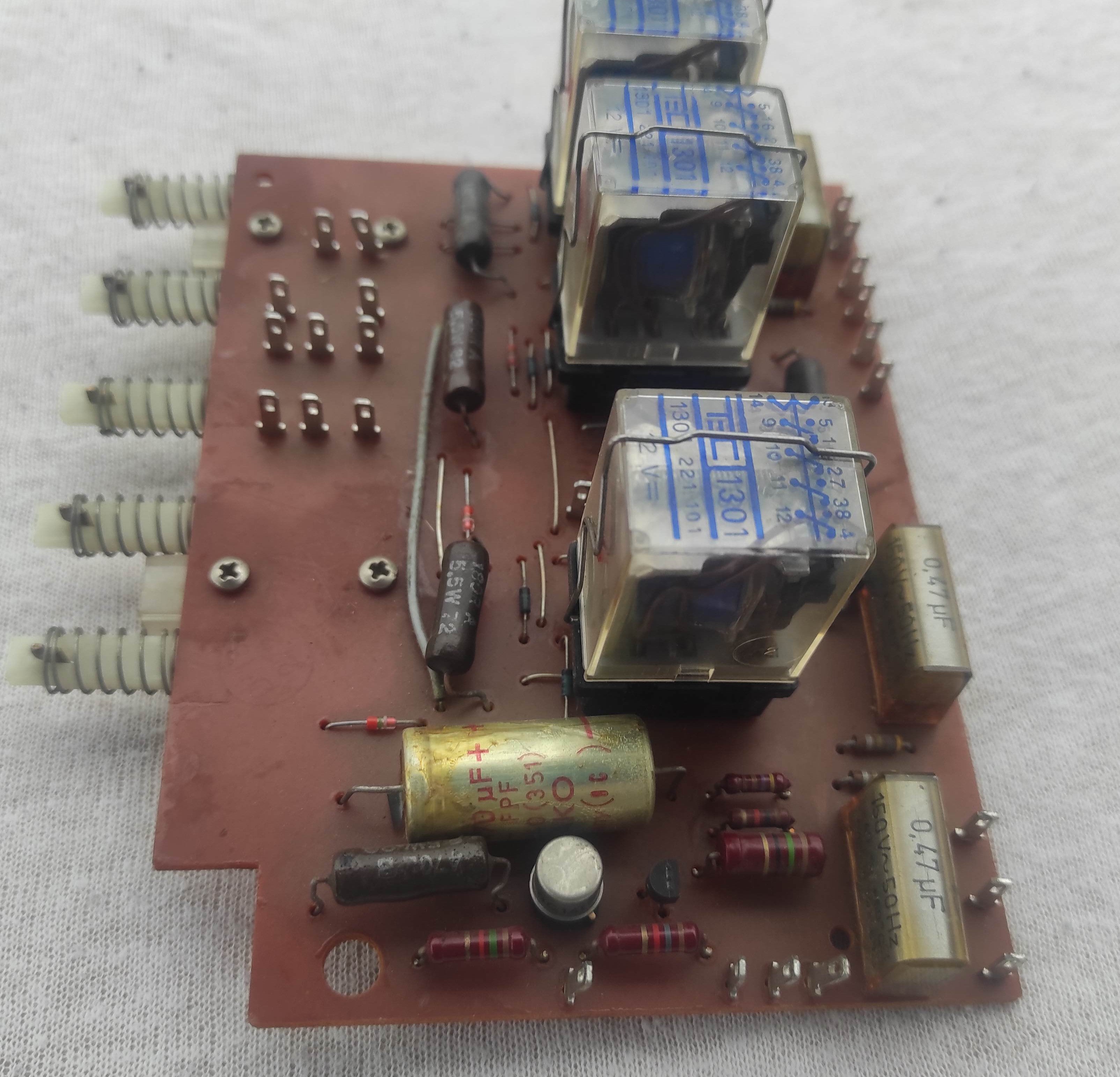 ReVox A77 drive control PCB 1.077.370-01 used, not tested