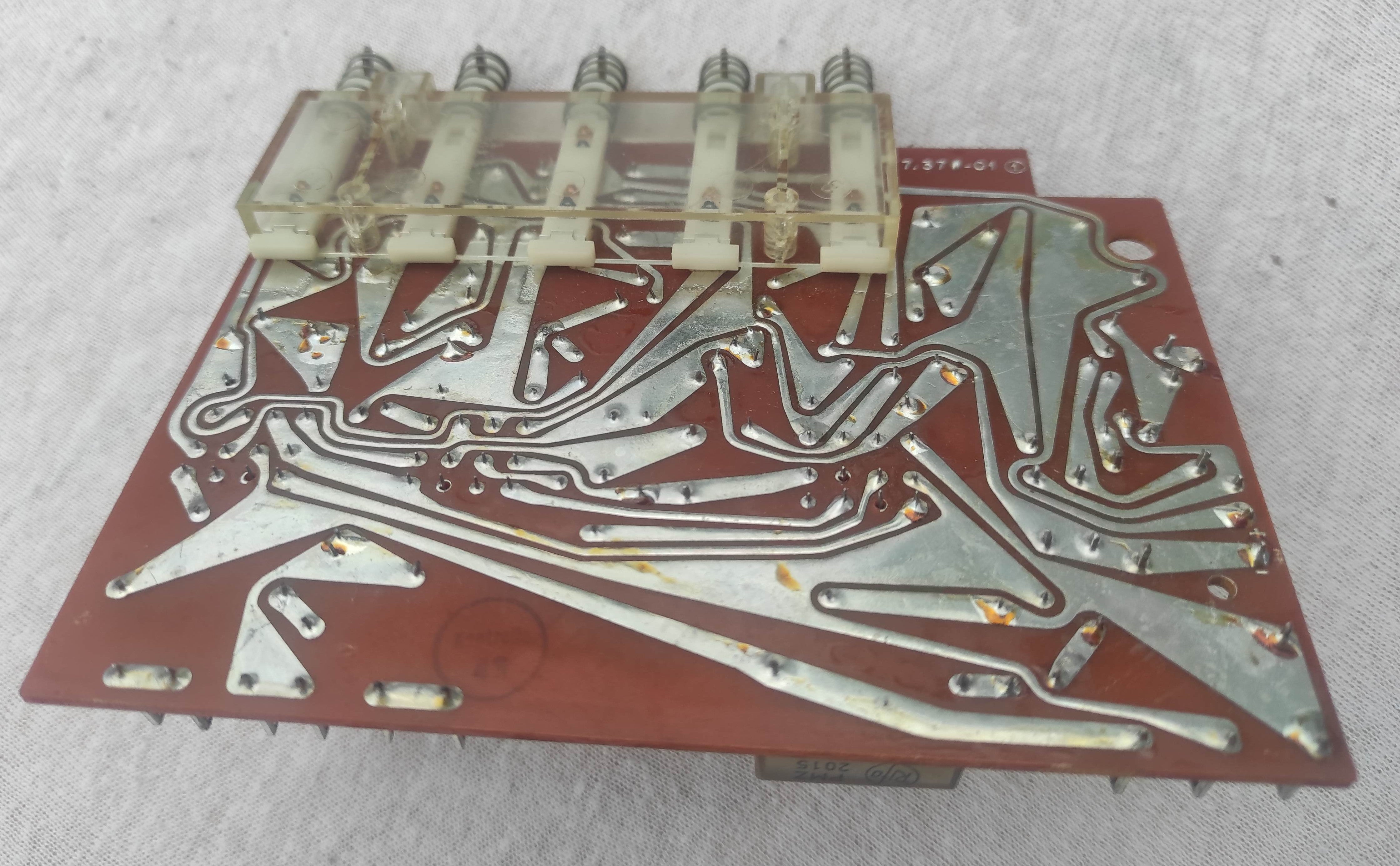 ReVox A77 drive control PCB 1.077.370-01 used, not tested