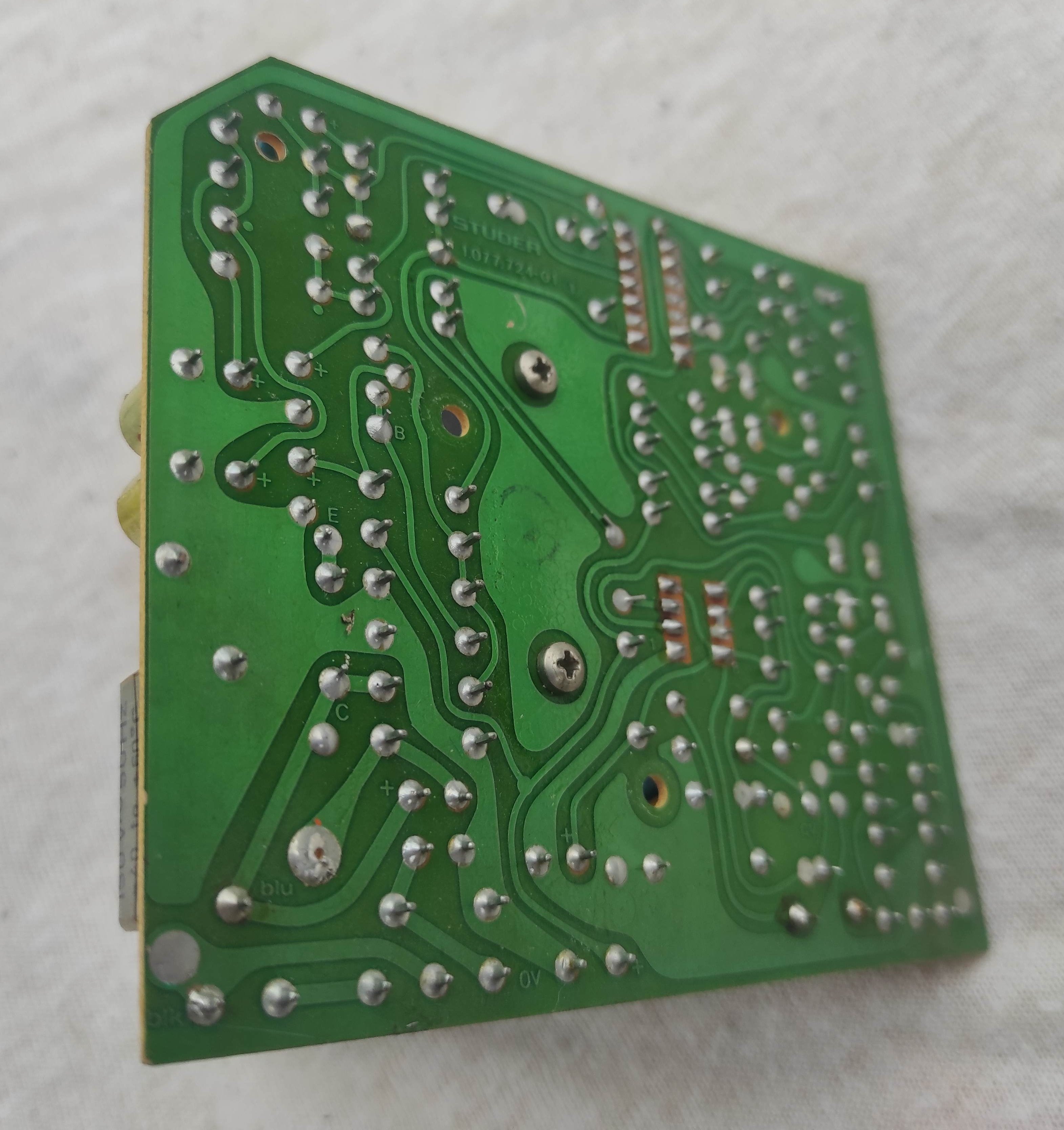 ReVox A77 speed control PCB 1.077.724-01 used, not tested #1