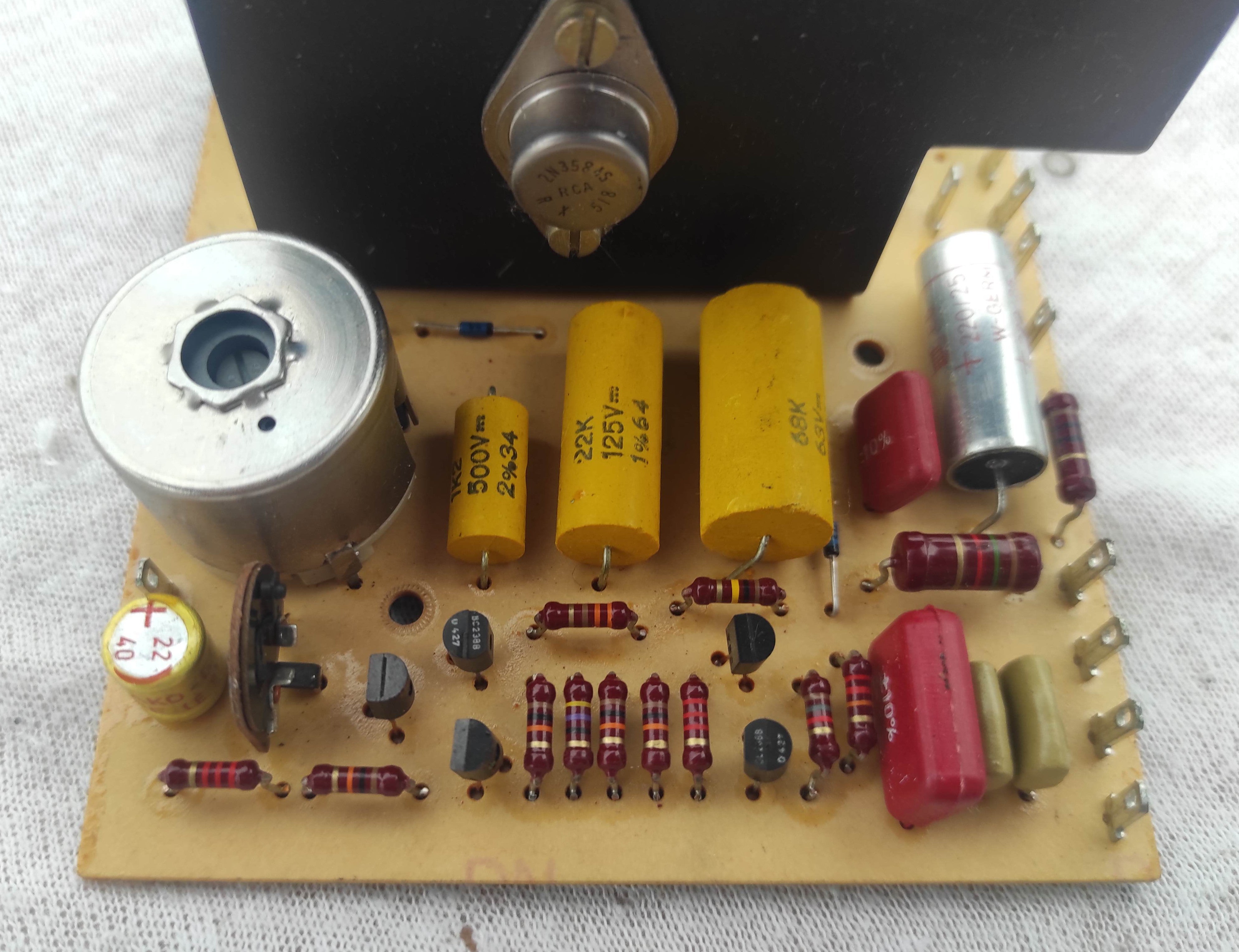 ReVox A77 speed control PCB 1.077.724-01 used, not tested #2