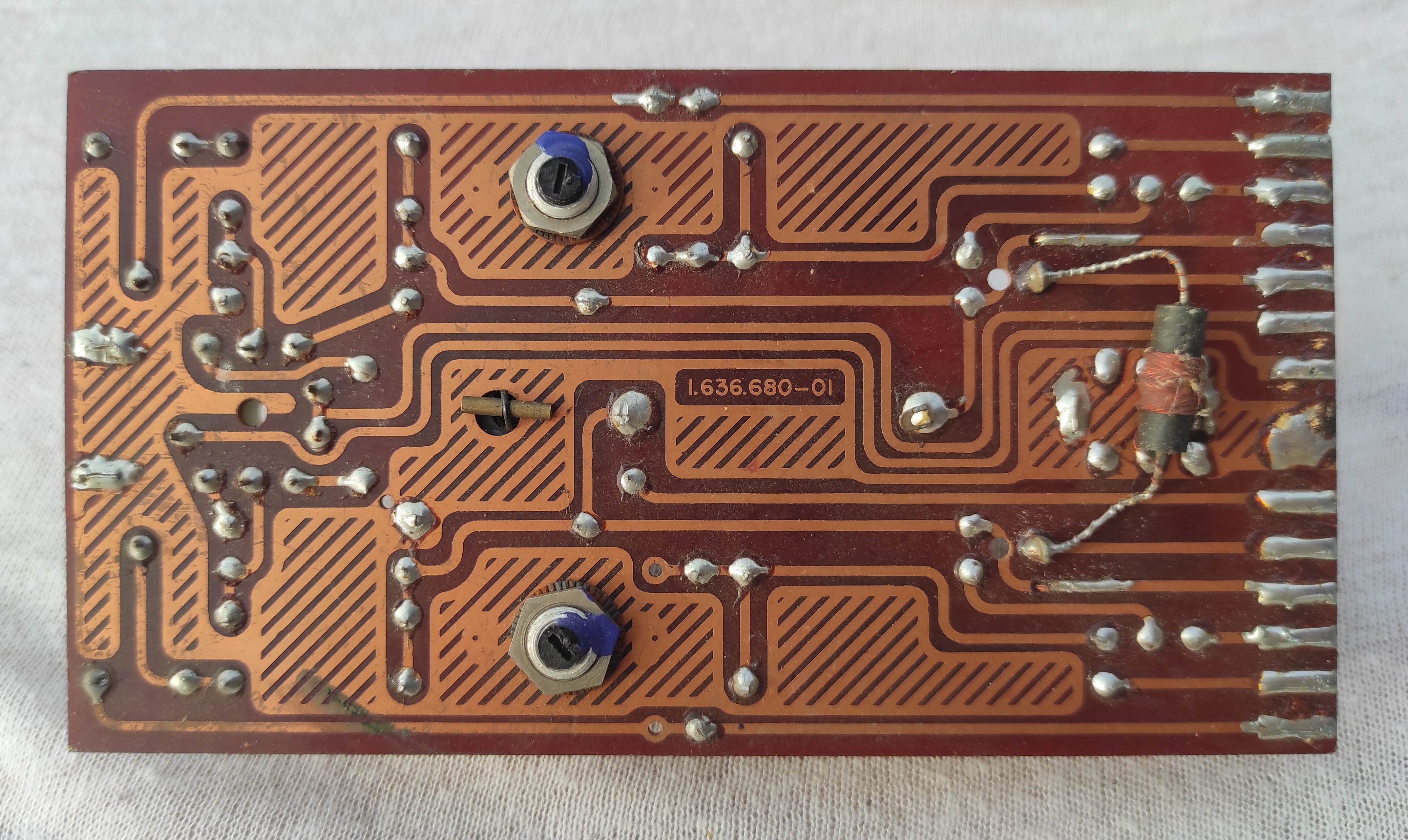 ReVox G36 control PCB 1.636.680-01 not tested