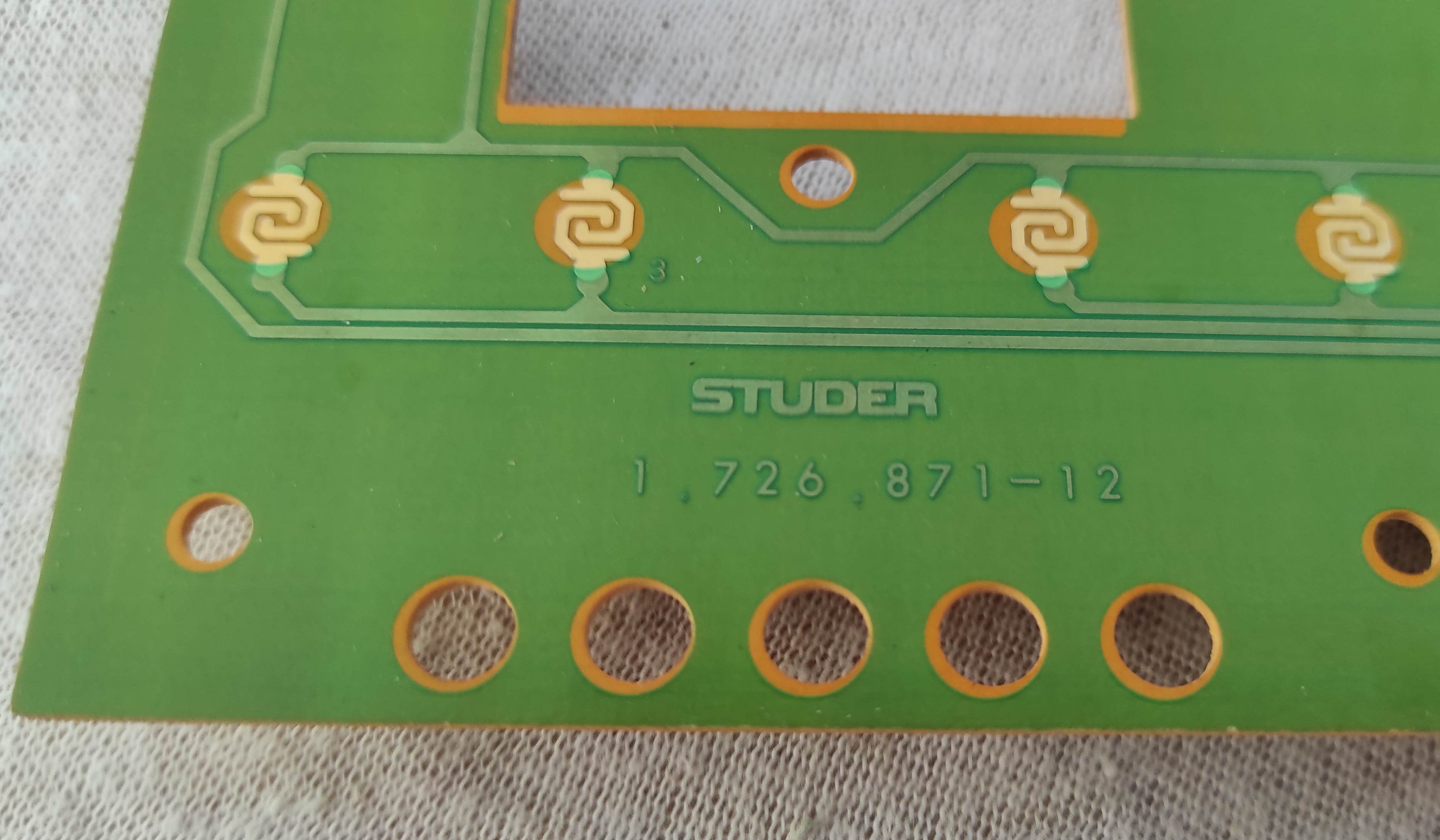 ReVox B261 1.726.871-12 PCB control keys used