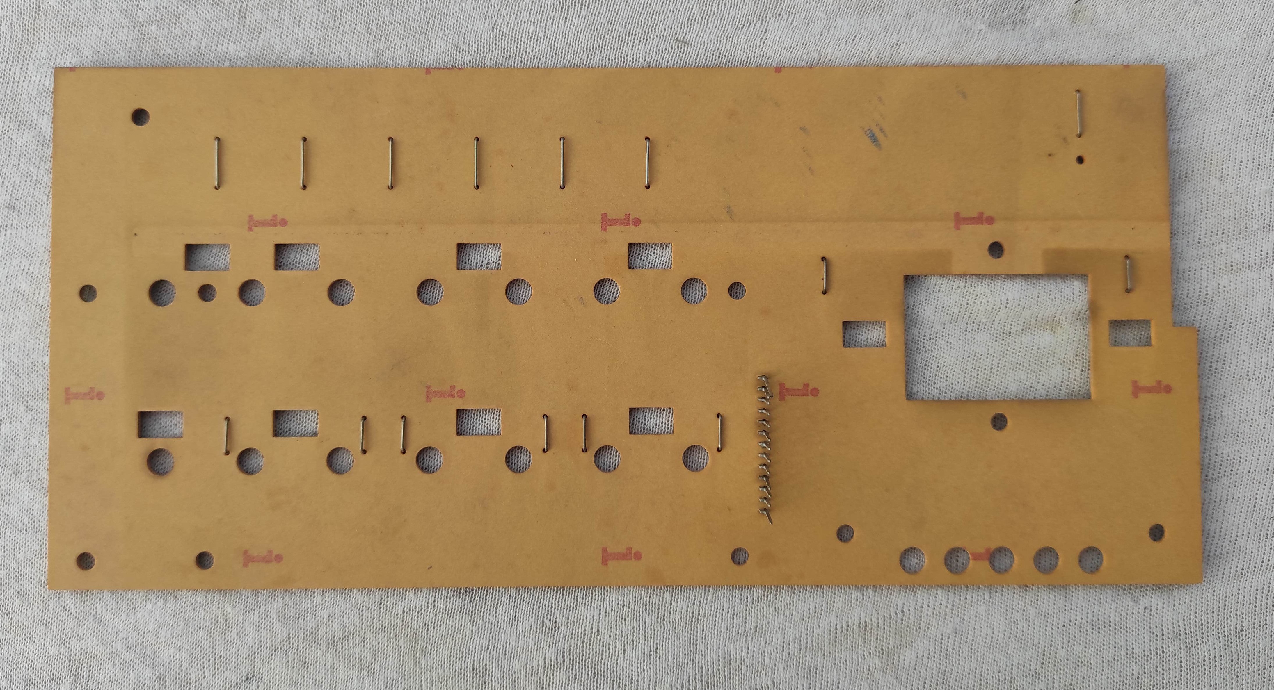 ReVox B261 1.726.871-12 PCB control keys used