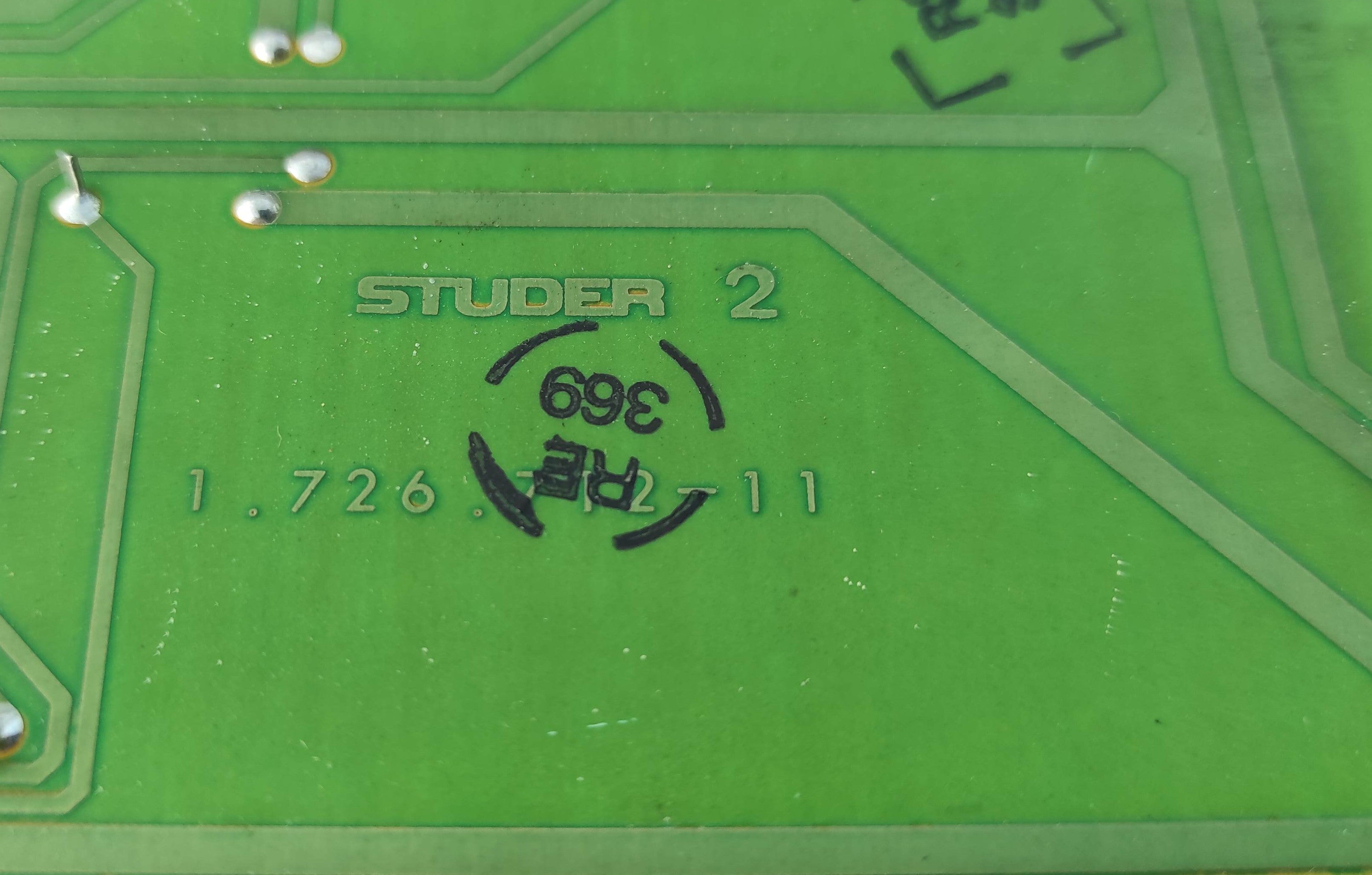 ReVox B261 1.726.712-11 interconnection PCB used