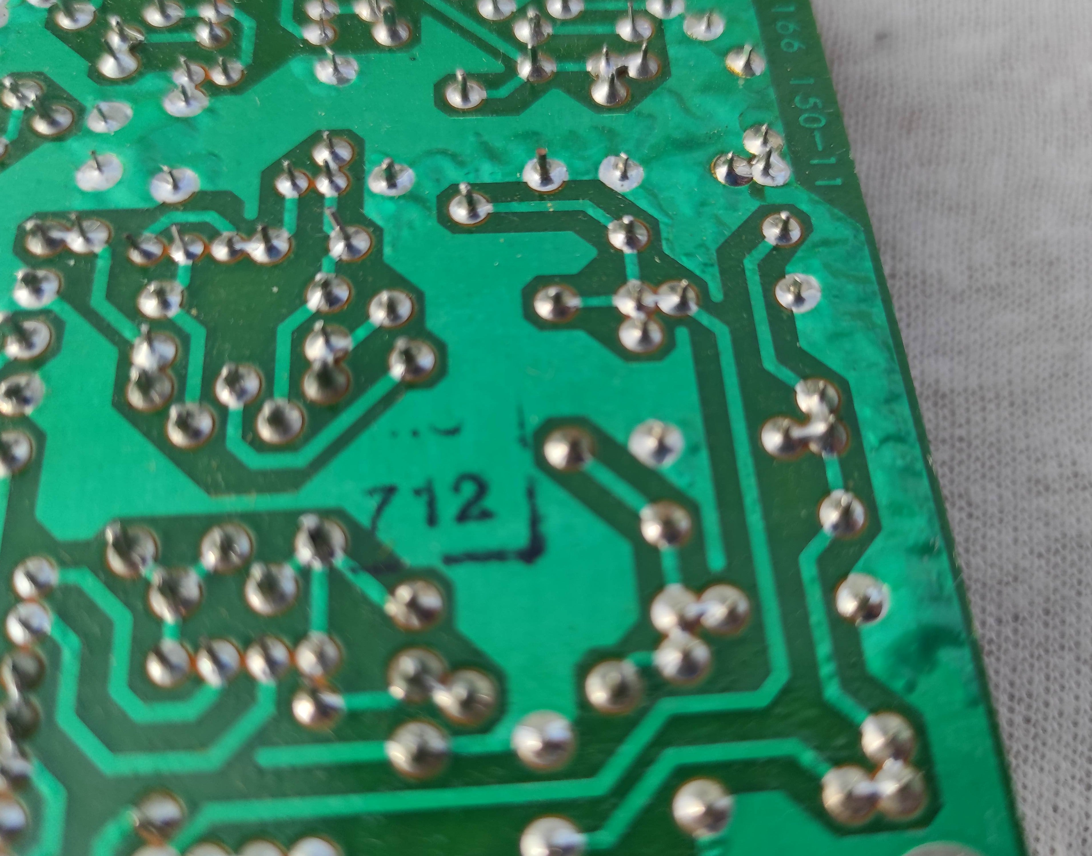 ReVox B760 1.166.150-11 PCB stereo decoder not tested, traces of corrosion