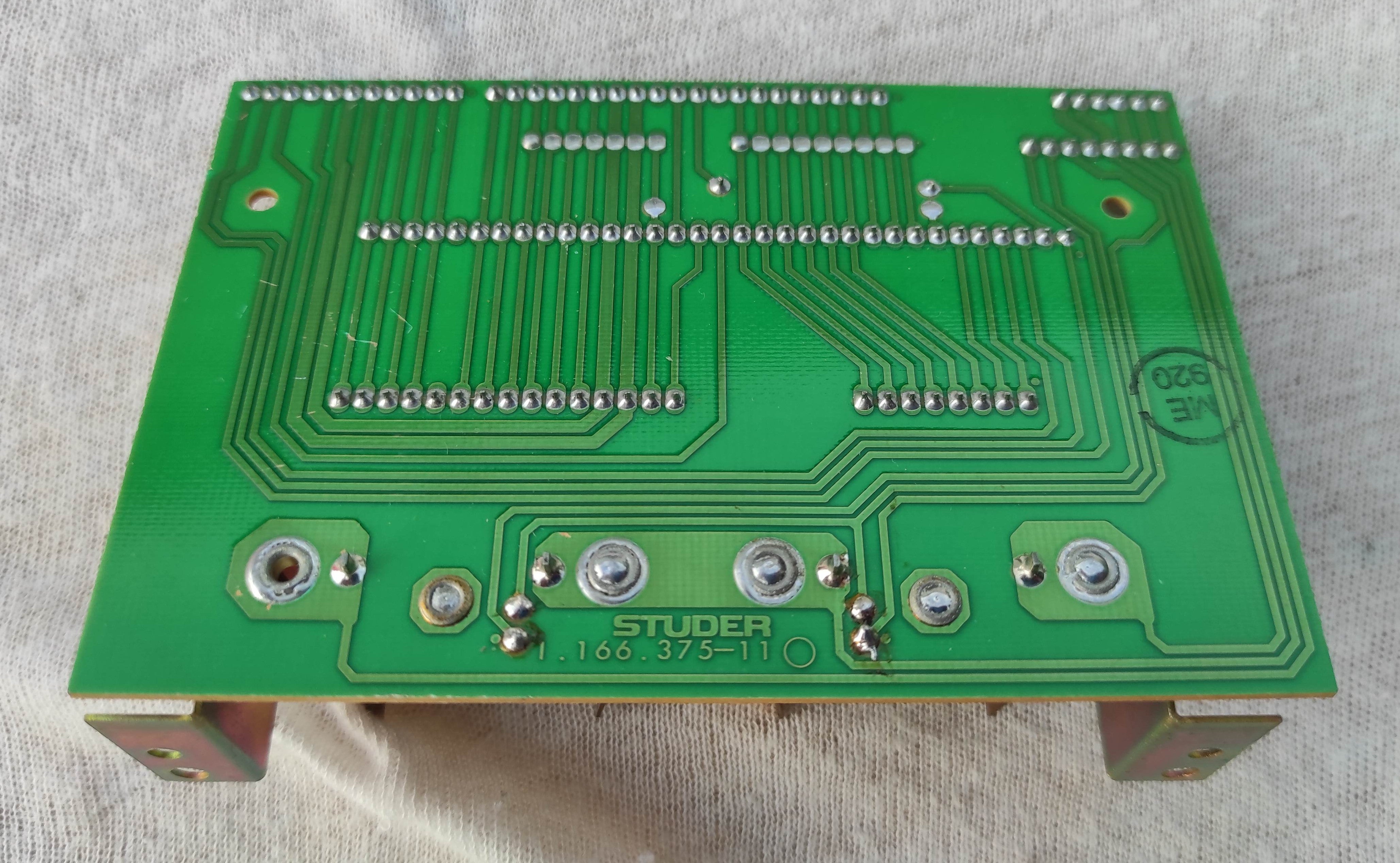 ReVox B760 1.166.375-11 PCB basis board not tested