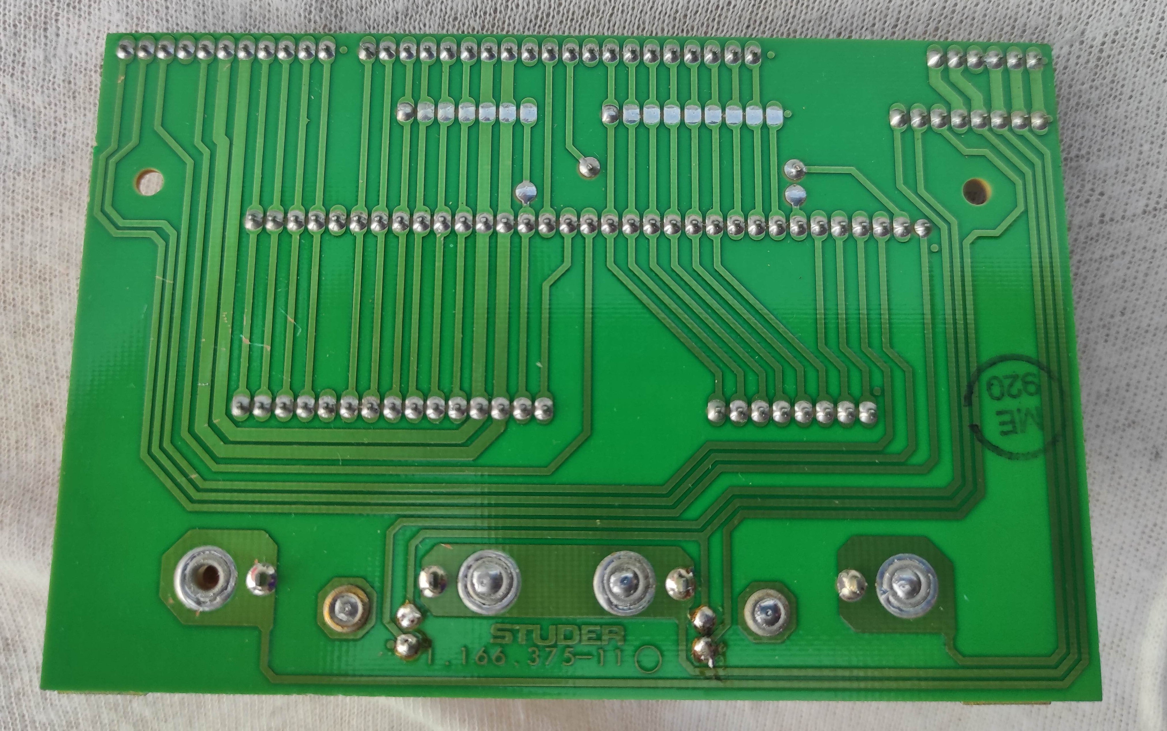 ReVox B760 1.166.375-11 PCB basis board not tested