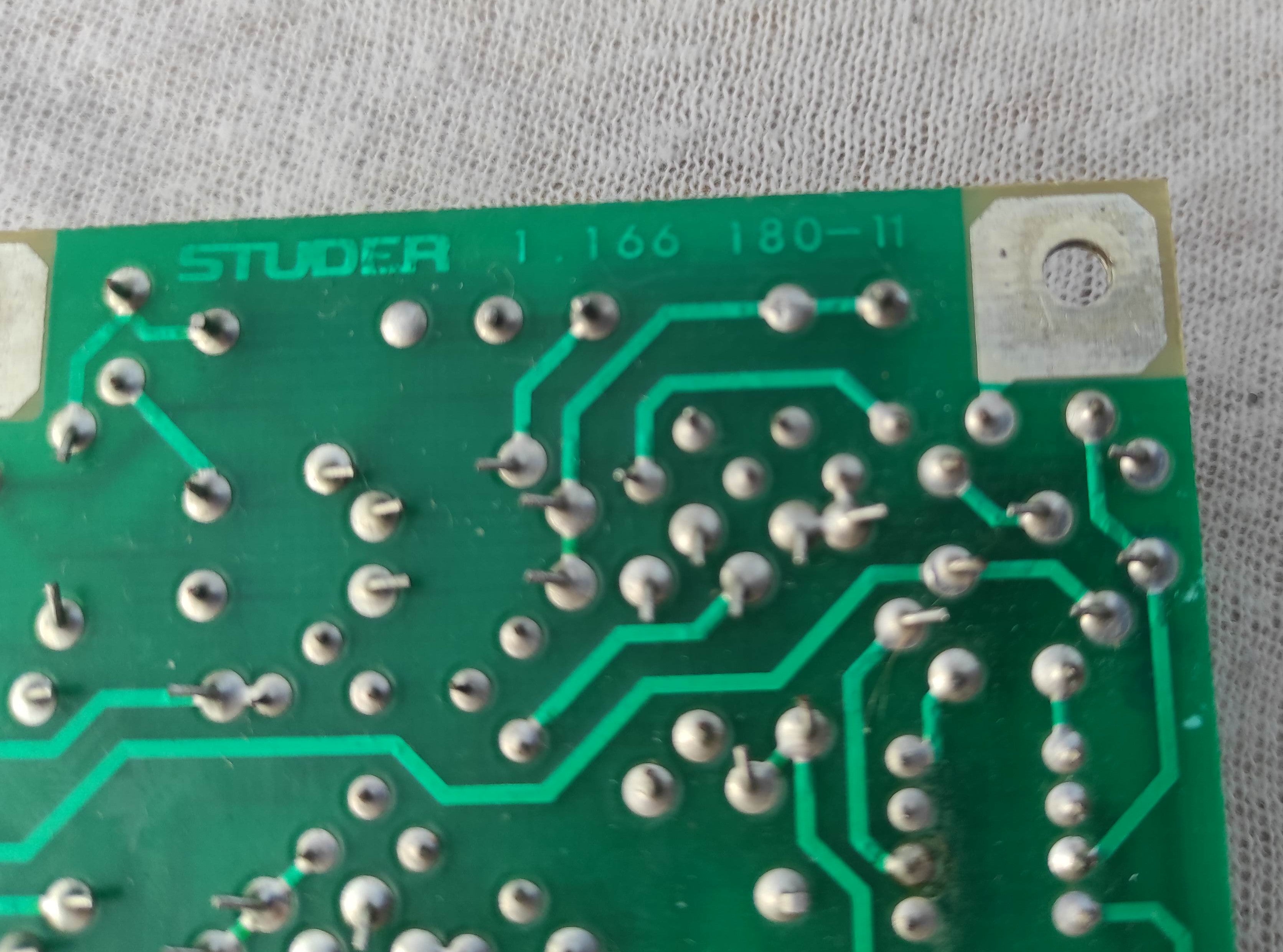 ReVox B760 1.166.180-11 PCB LOGIC board not tested