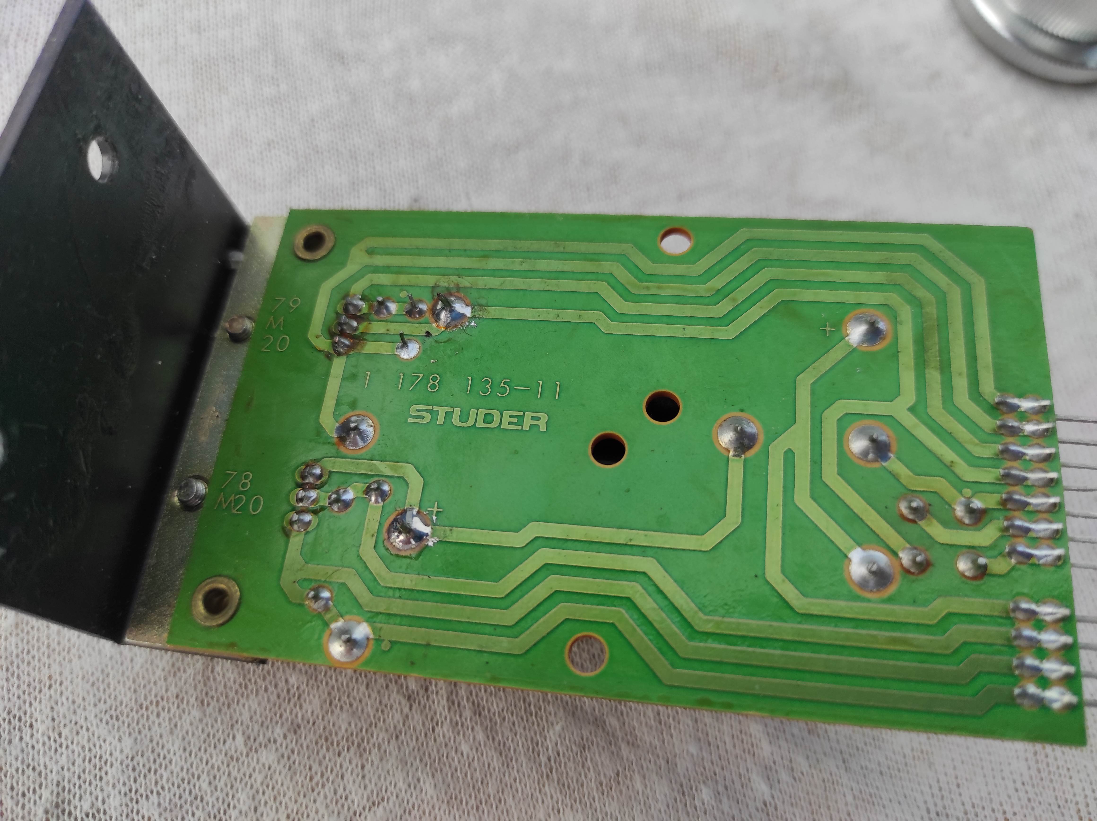 ReVox B750 PCB 1.178.135-11 power supply PCB not checked