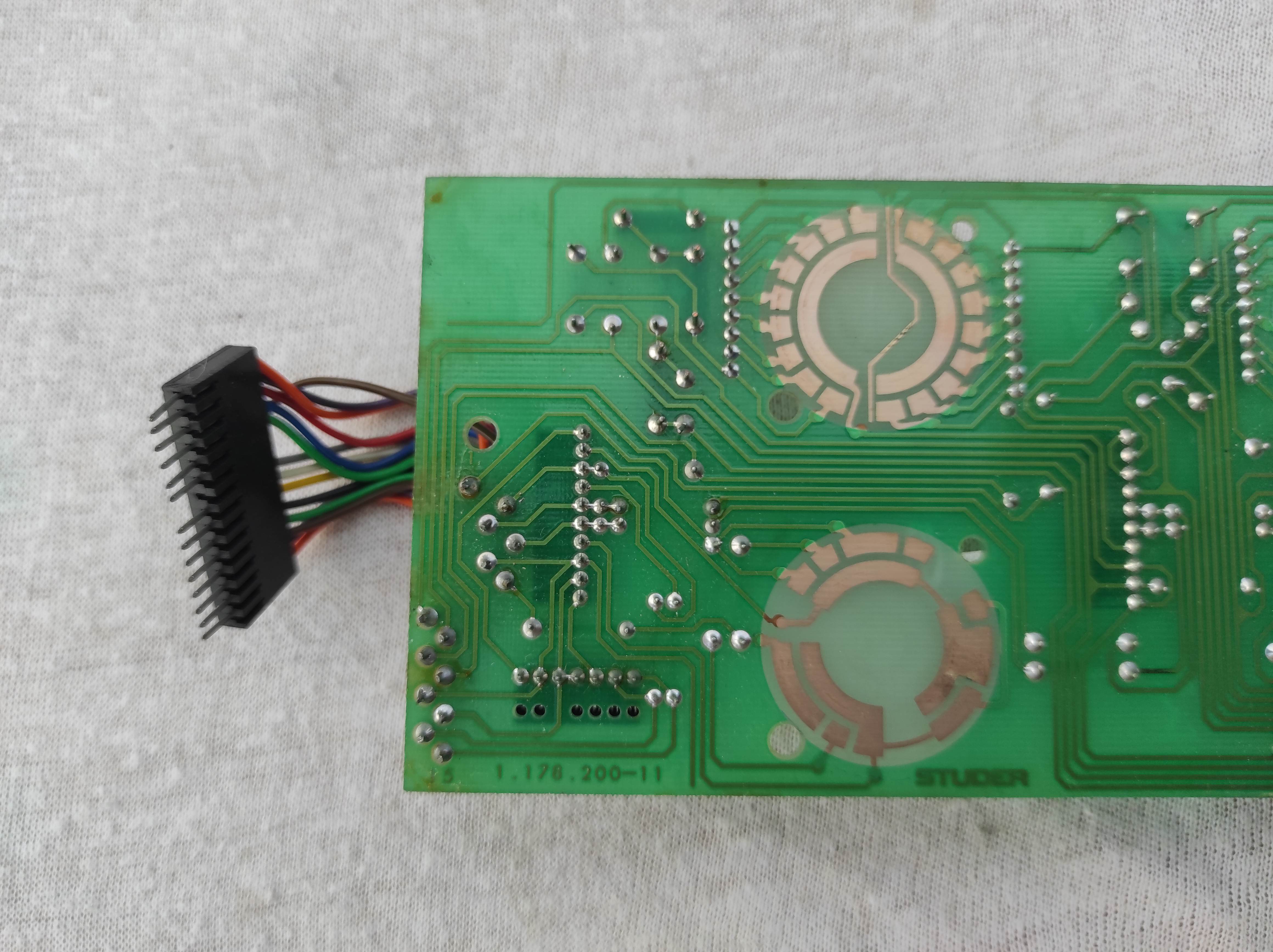 ReVox B750 tone control 1.178.200-11 PCB