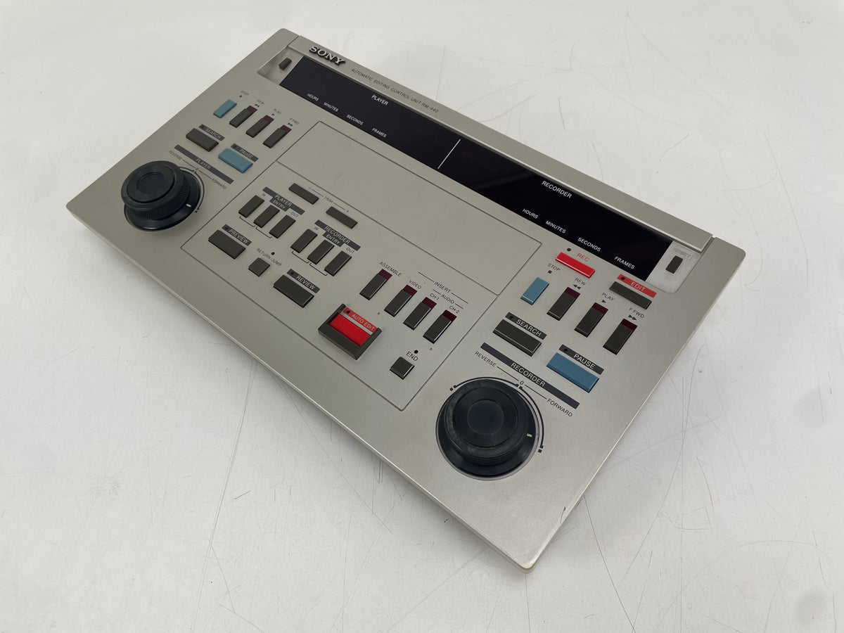 Sony – RM-440 – Automatic Editing Control Unit – Vintage Video Editing Controller - Untested