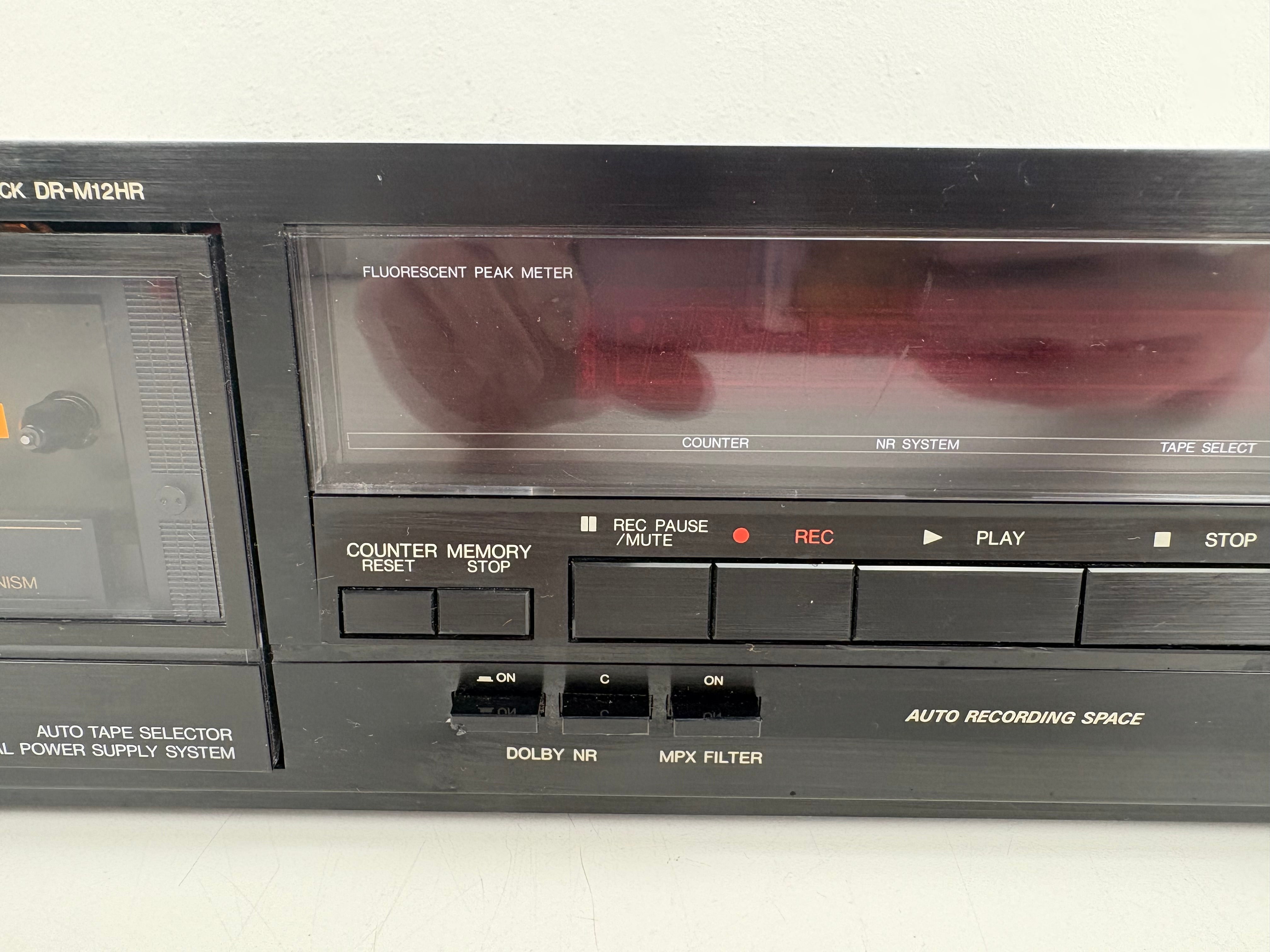 Denon DR-M12HR - Stereo Cassette Deck