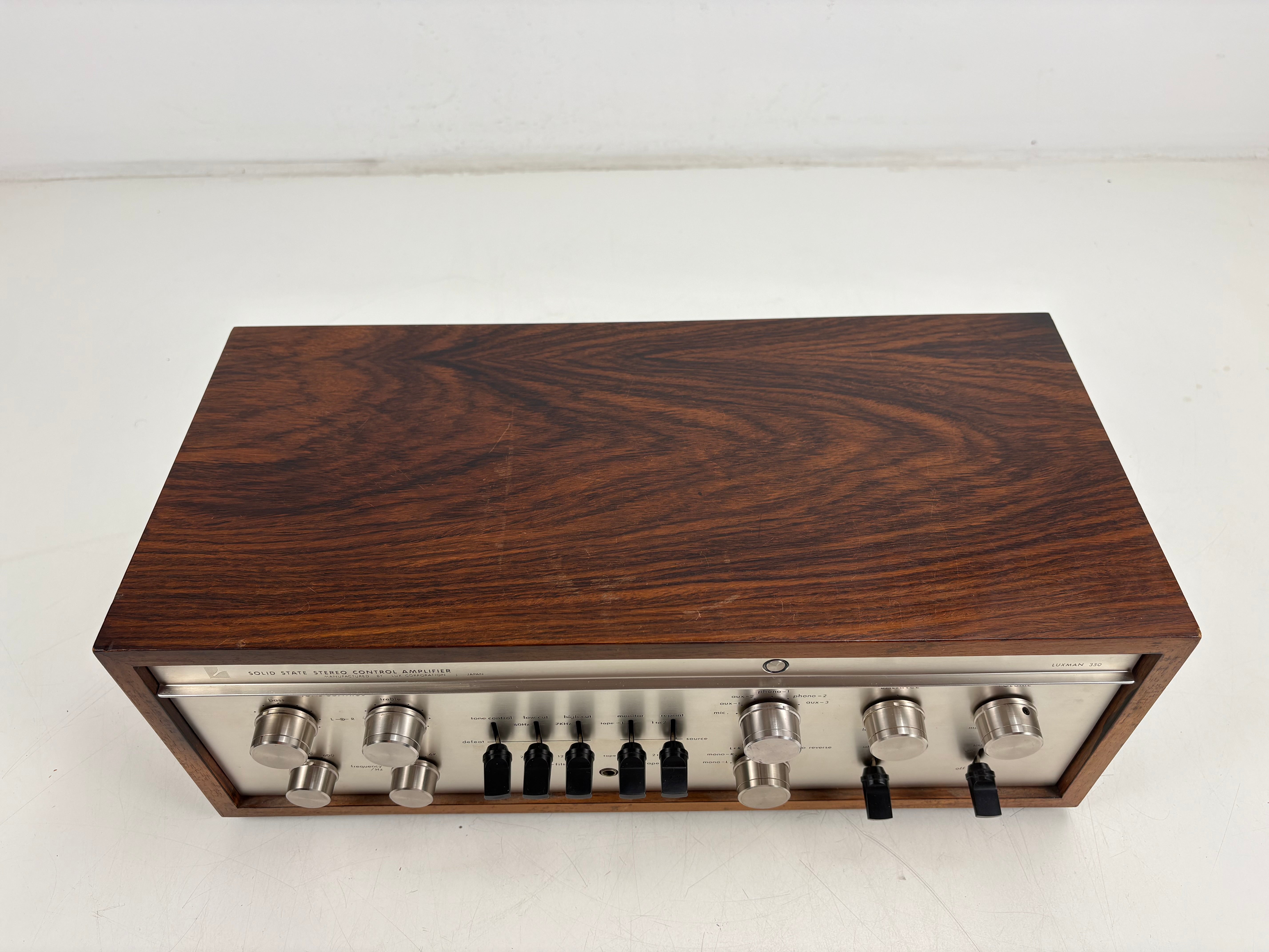Luxman CL-350 & M-150 – Stereo Pre-Amplifier / Power Amplifier Set – Fully Recapped