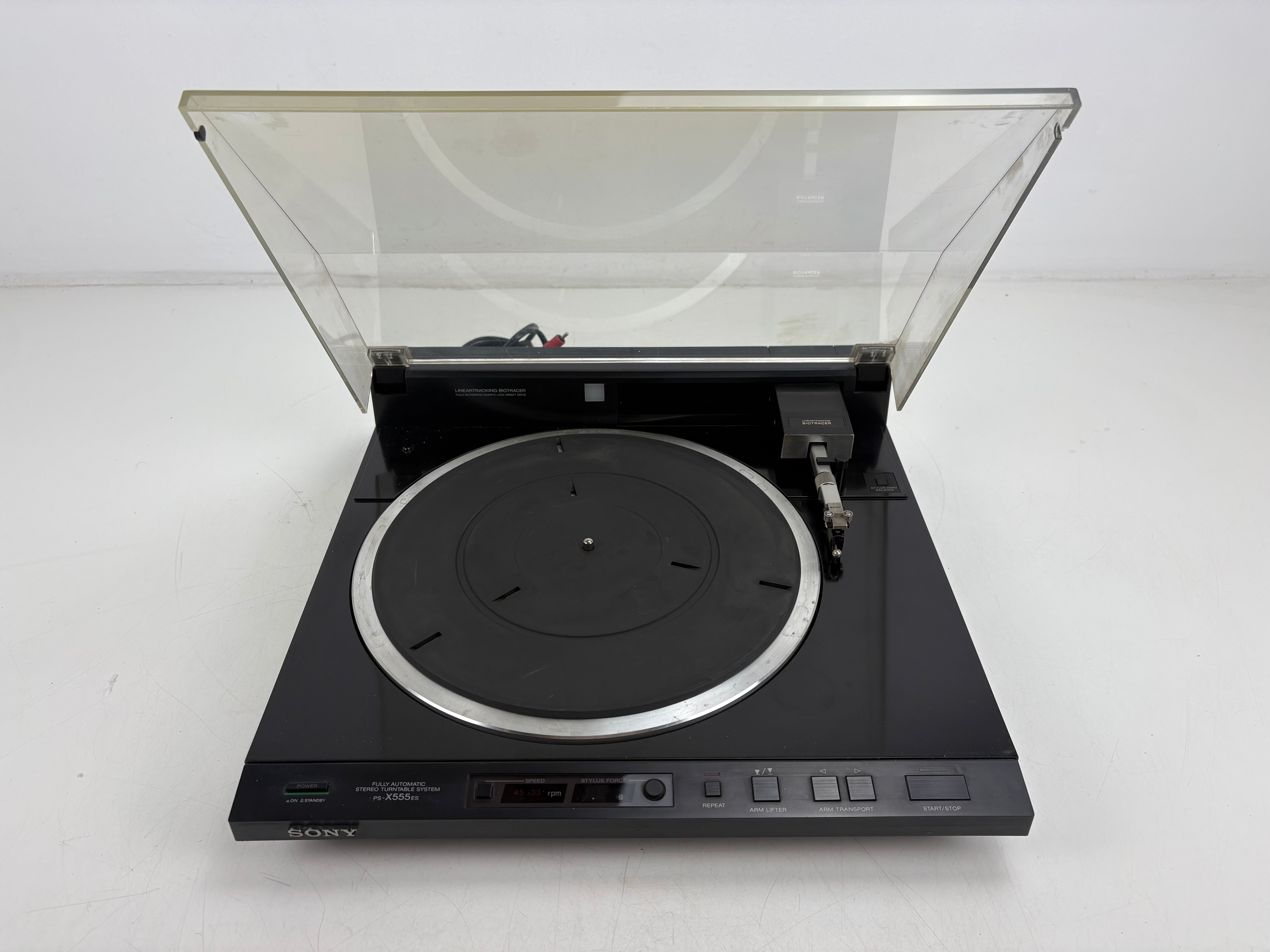 Sony PS-X555ES - Direct Drive Turntable - Serviced - Stanton 681EEE Cartridge
