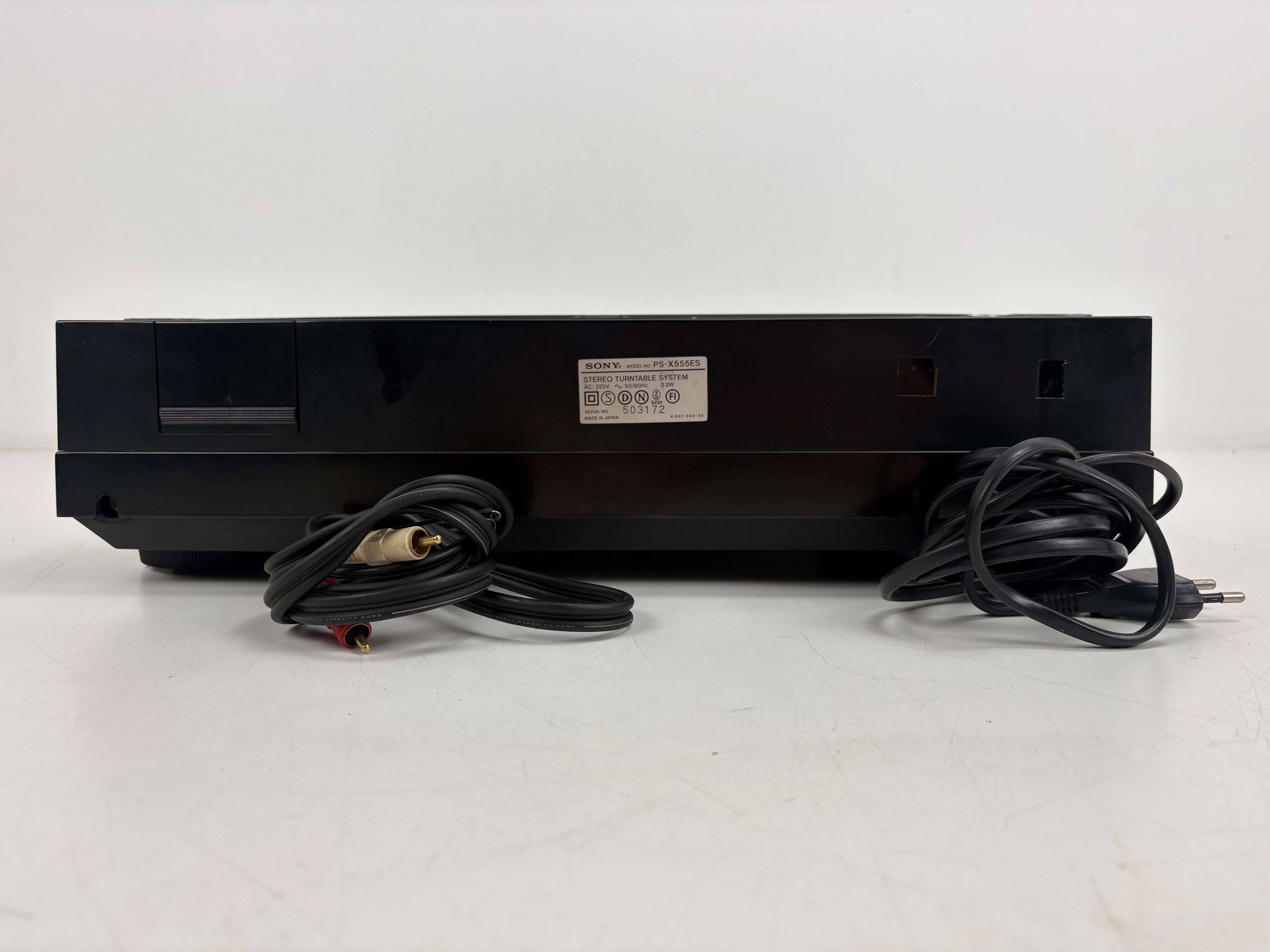Sony PS-X555ES - Direct Drive Turntable - Serviced - Stanton 681EEE Cartridge