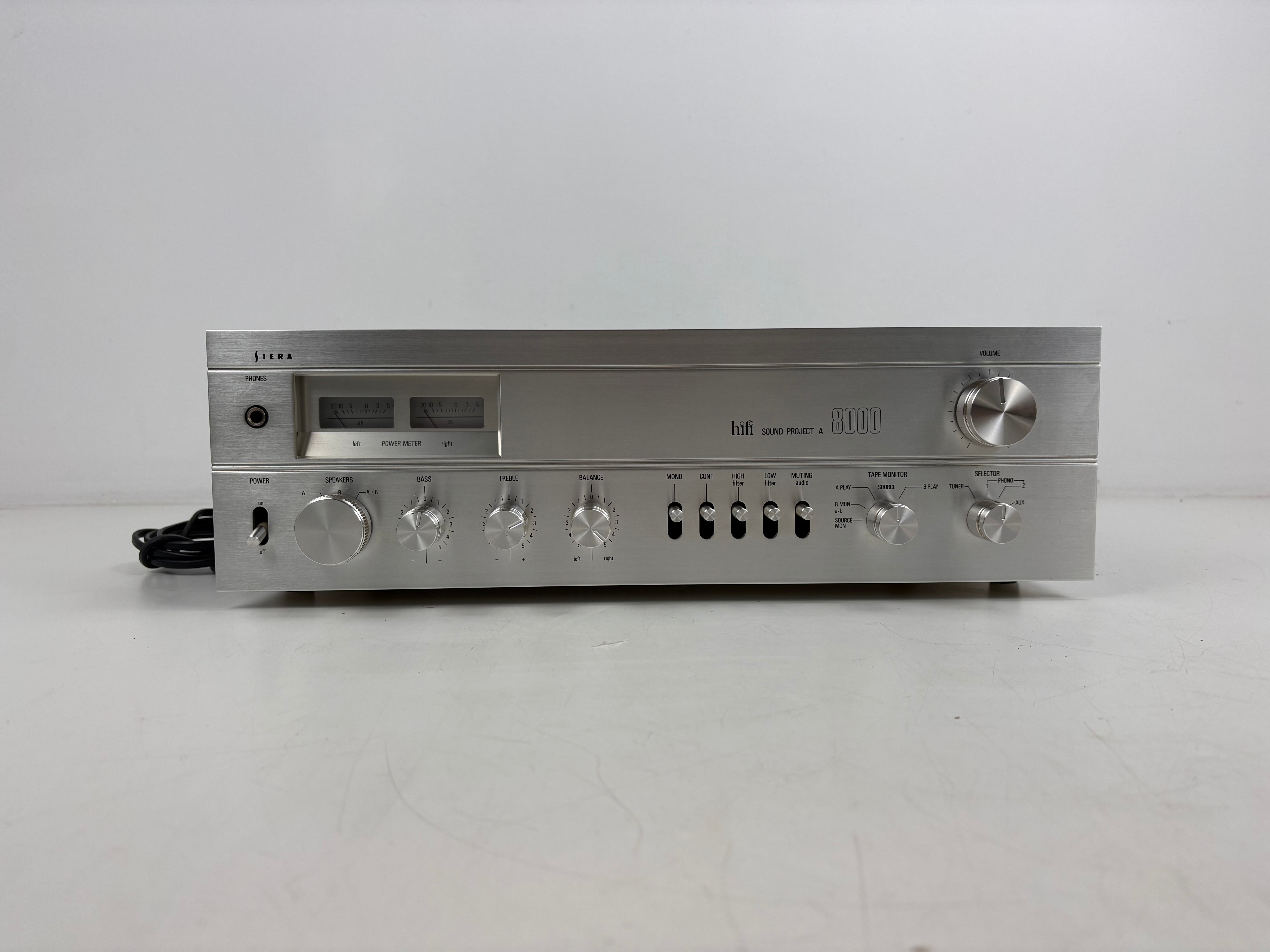 Siera (Philips) - TA 8000 - Stereo Receiver - Serviced (Repaired)