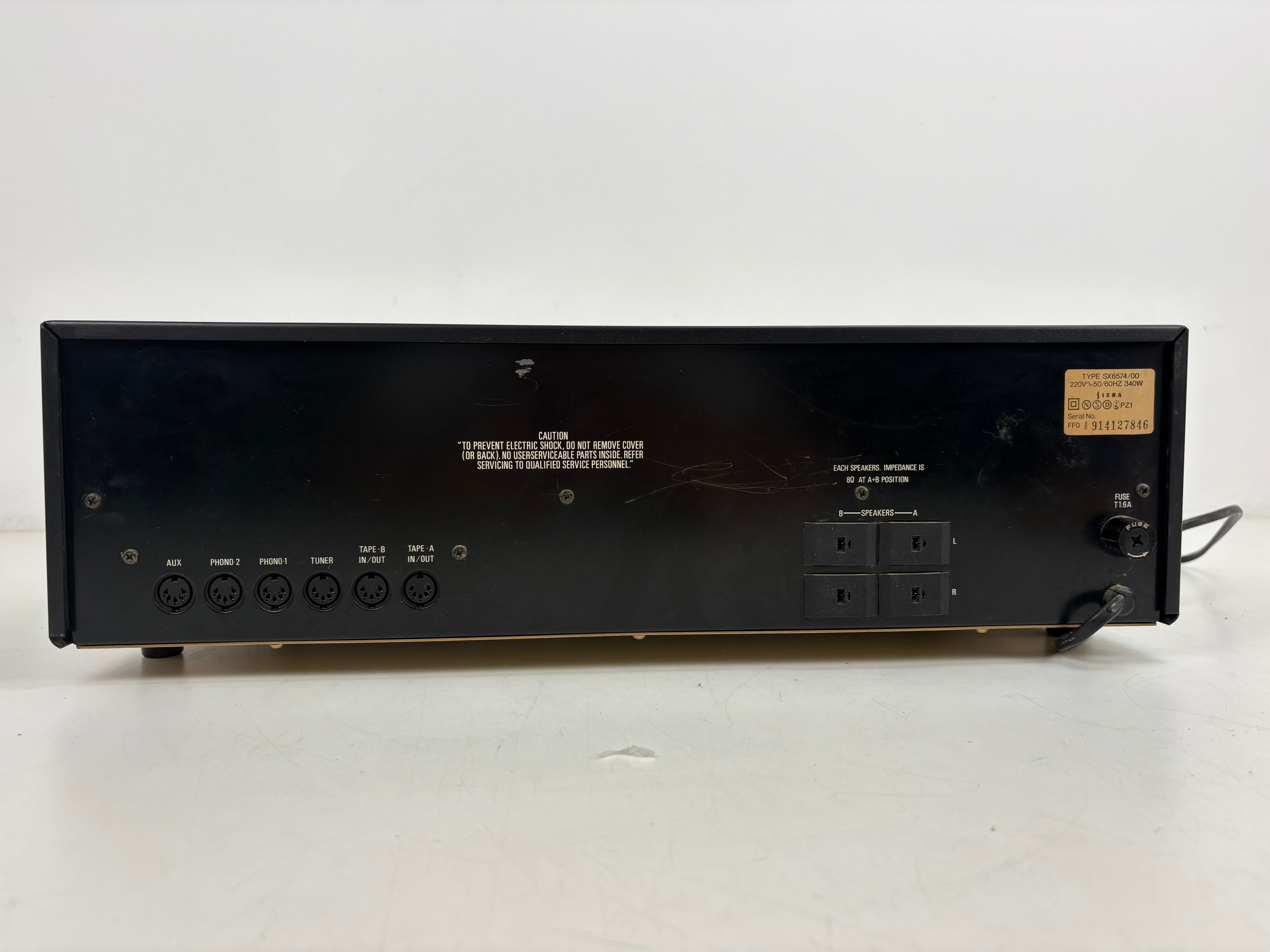 Siera (Philips) - TA 8000 - Stereo Receiver - Serviced (Repaired)
