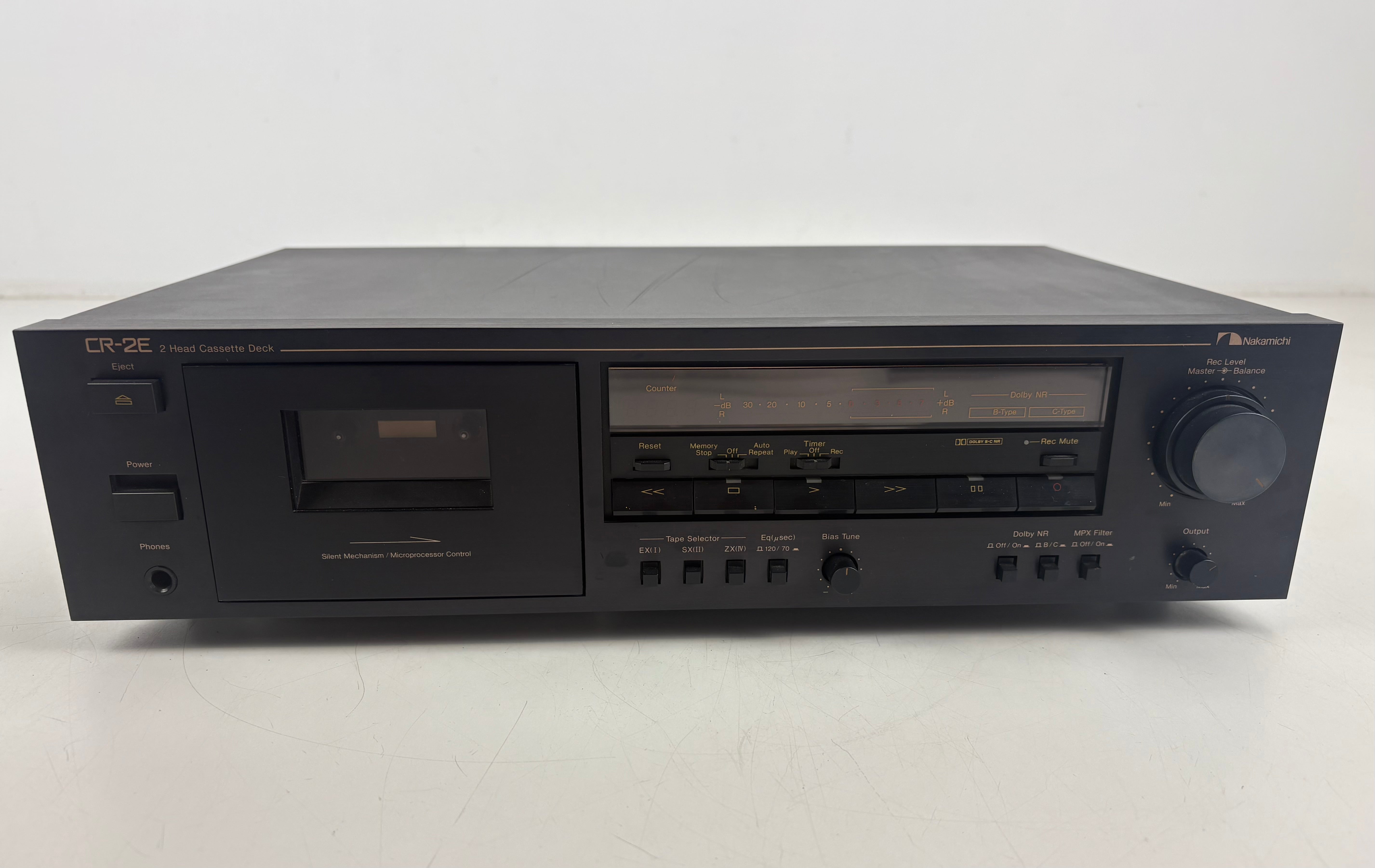 Nakamichi - CR-2E - 2-Head - Stereo Cassette Deck