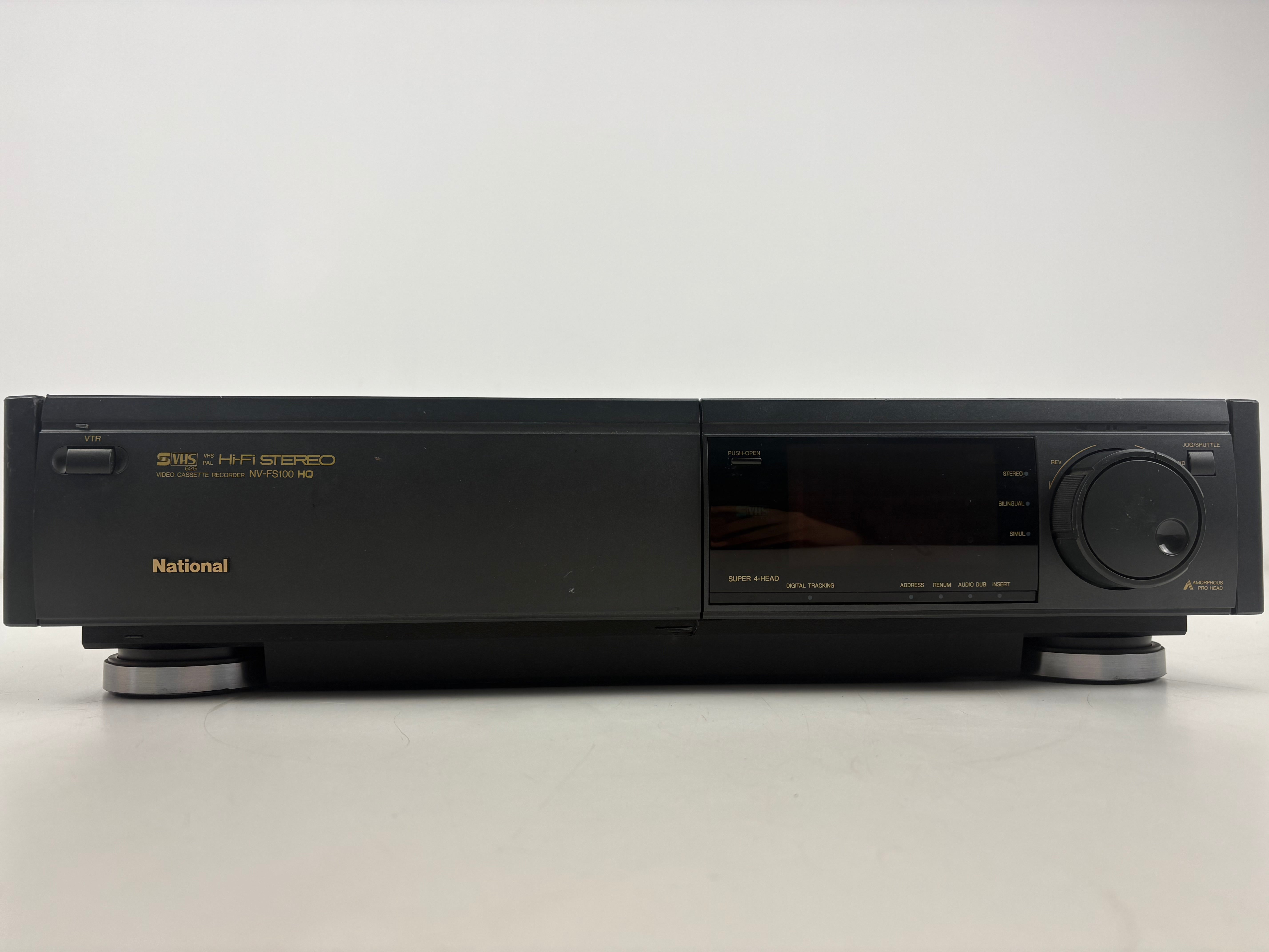 Panasonic - NV-FS100EV - Super VHS Player - 4-Head - Serviced (Repaired)