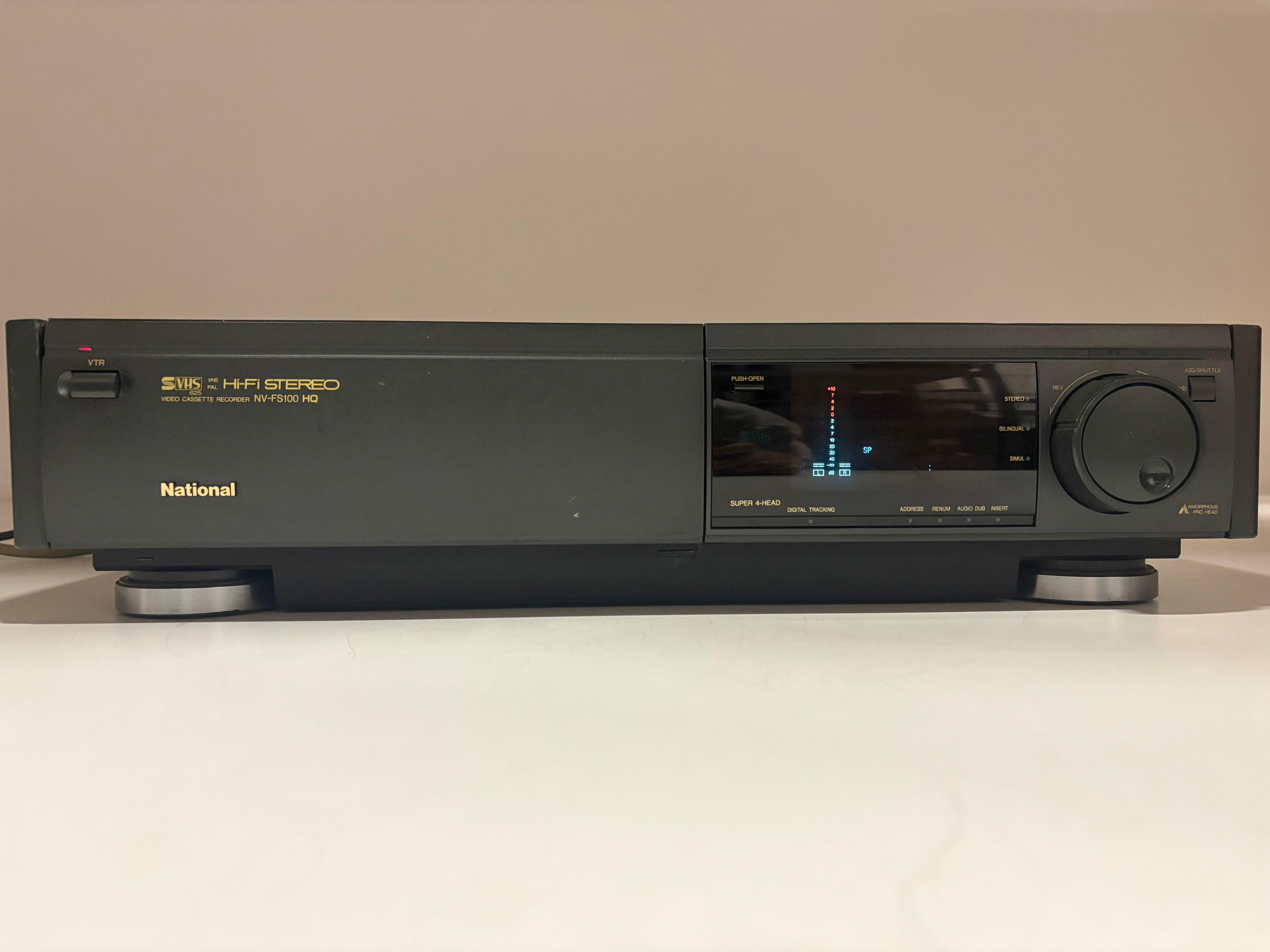 Panasonic - NV-FS100EV - Super VHS Player - 4-Head - Serviced (Repaired)