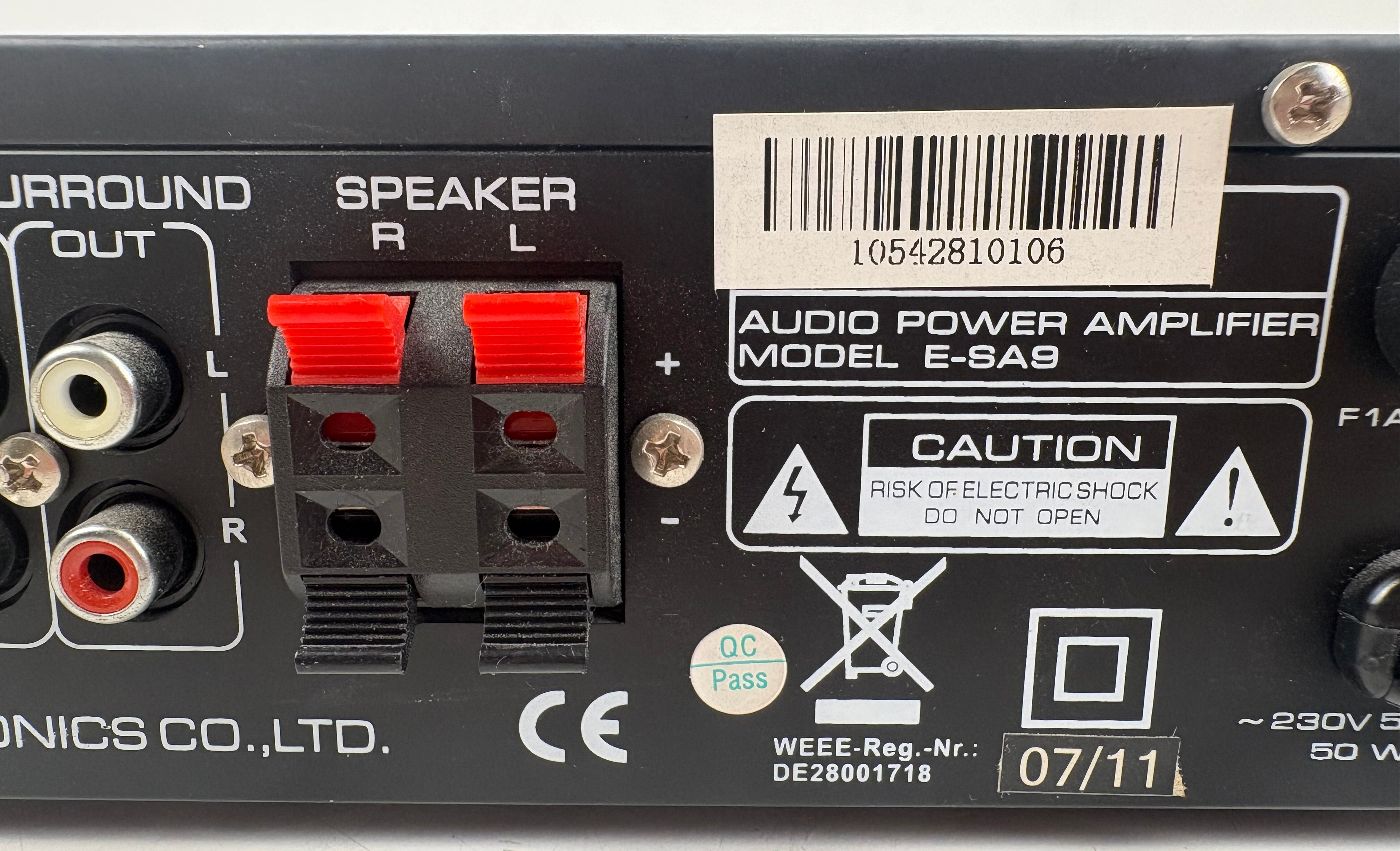 Renkforce E-SA9 - Stereo Amplifier