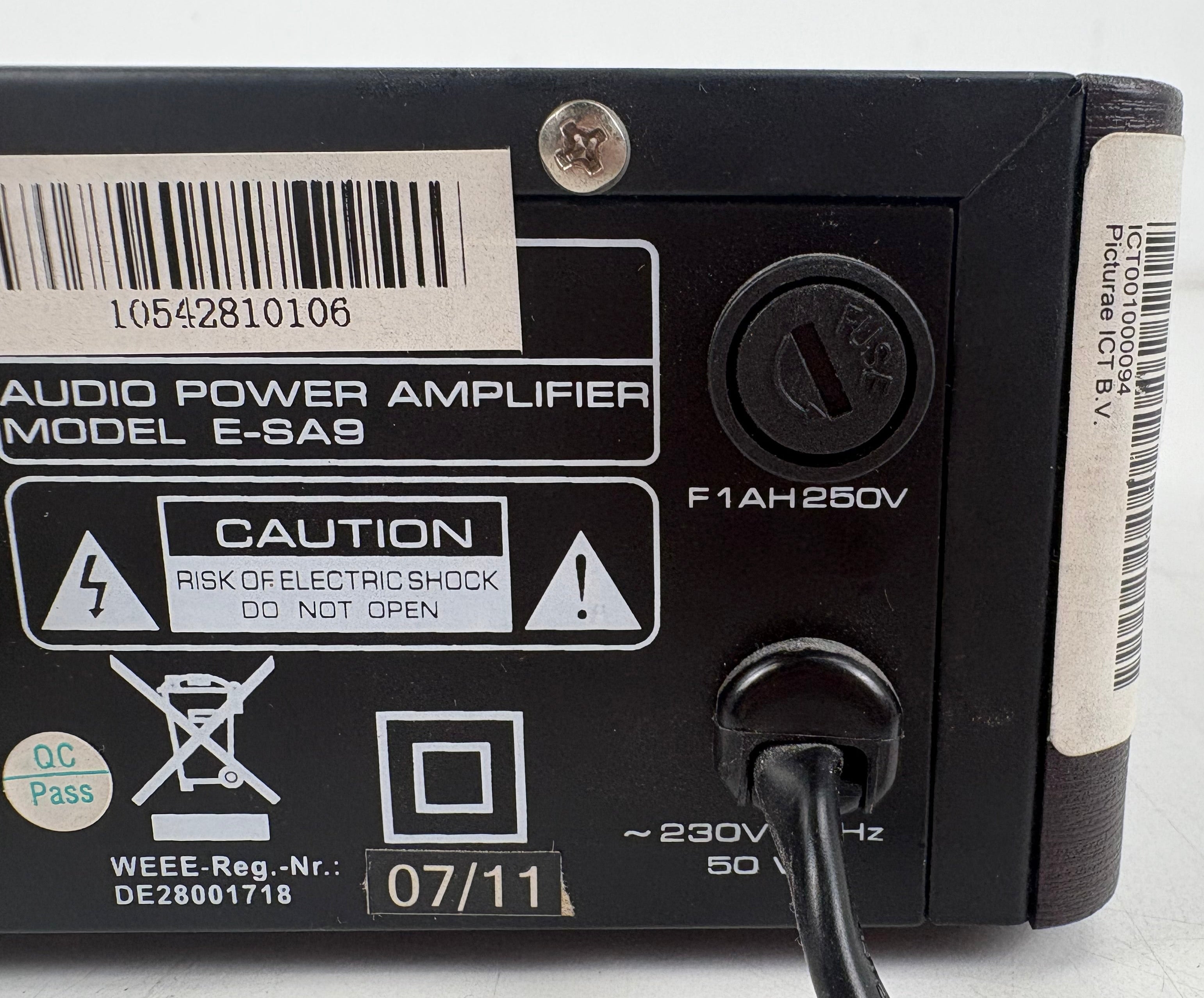 Renkforce E-SA9 - Stereo Amplifier