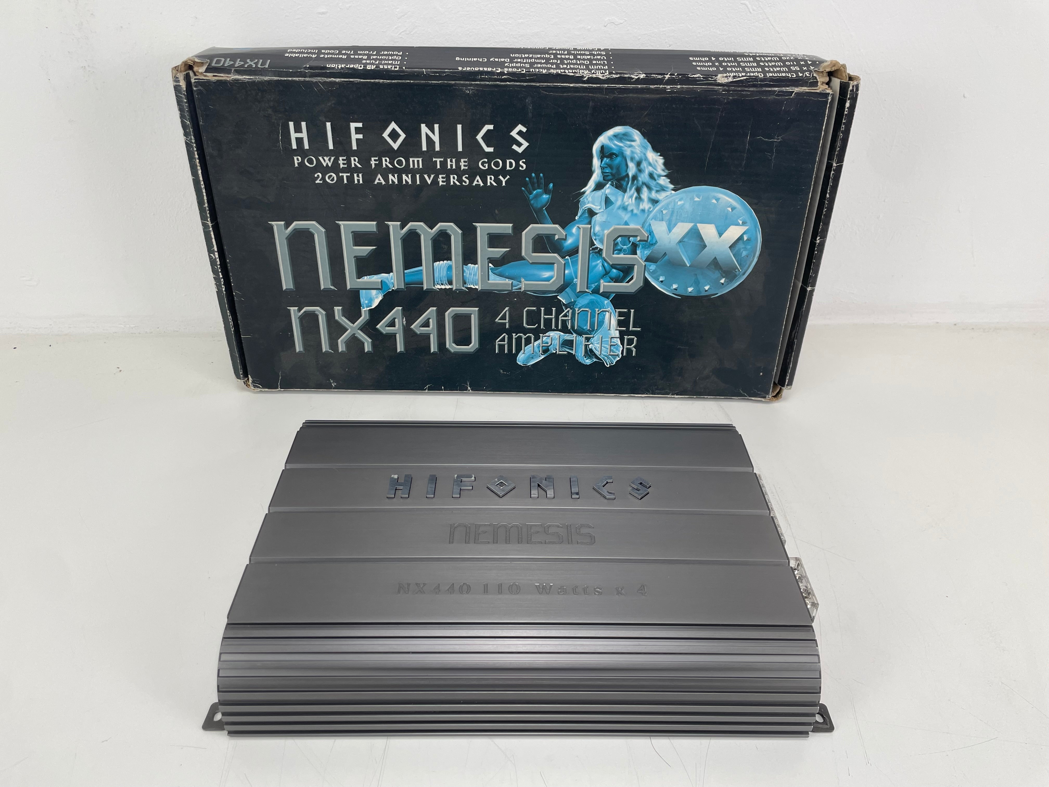 HIFONICS - Nemesis NX440 - 4 Channel Car Amplifier - In Box