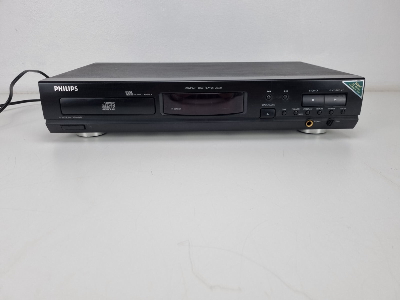 Philips CD721 - CD-speler - LED-display werkt niet.