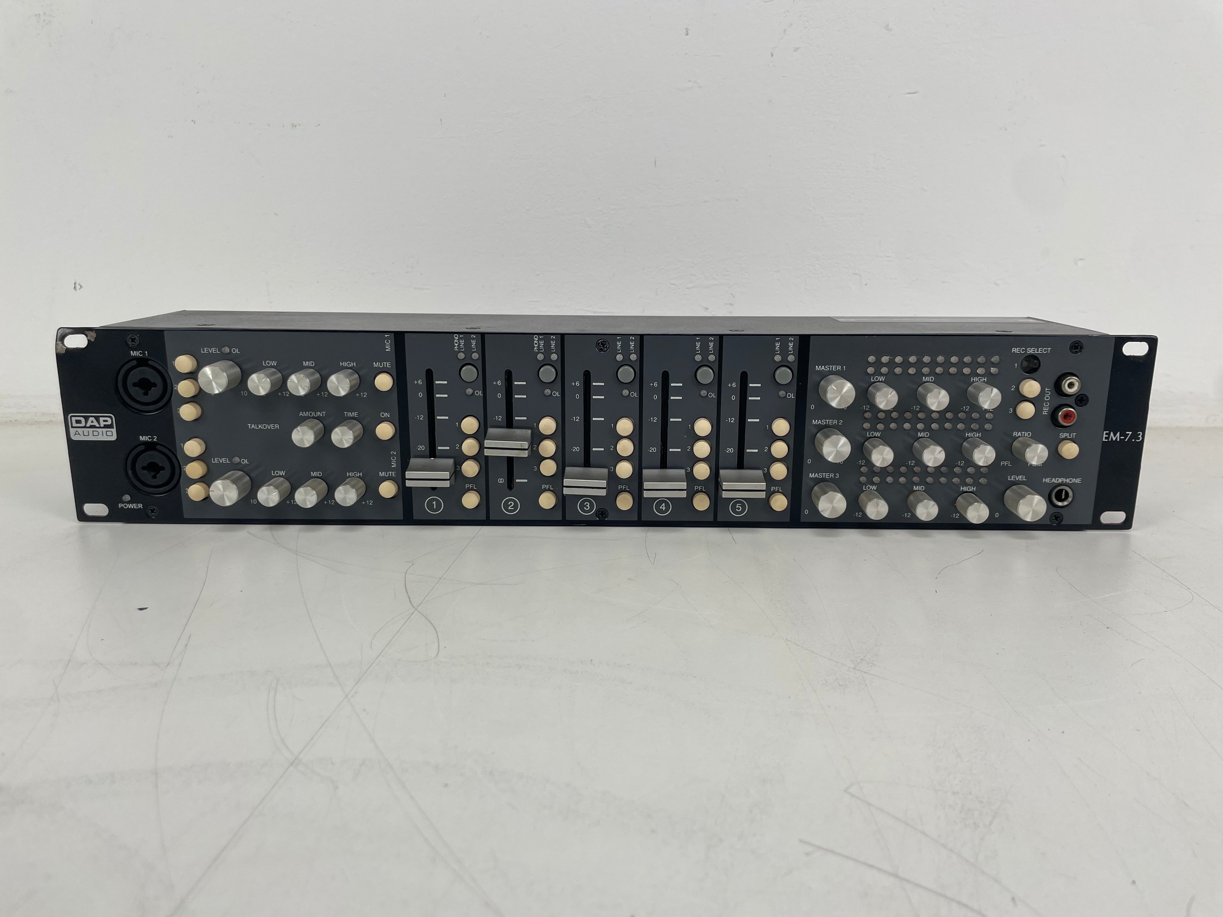 DAP Audio - EM-7.3 - Zone Mixer - As Is
