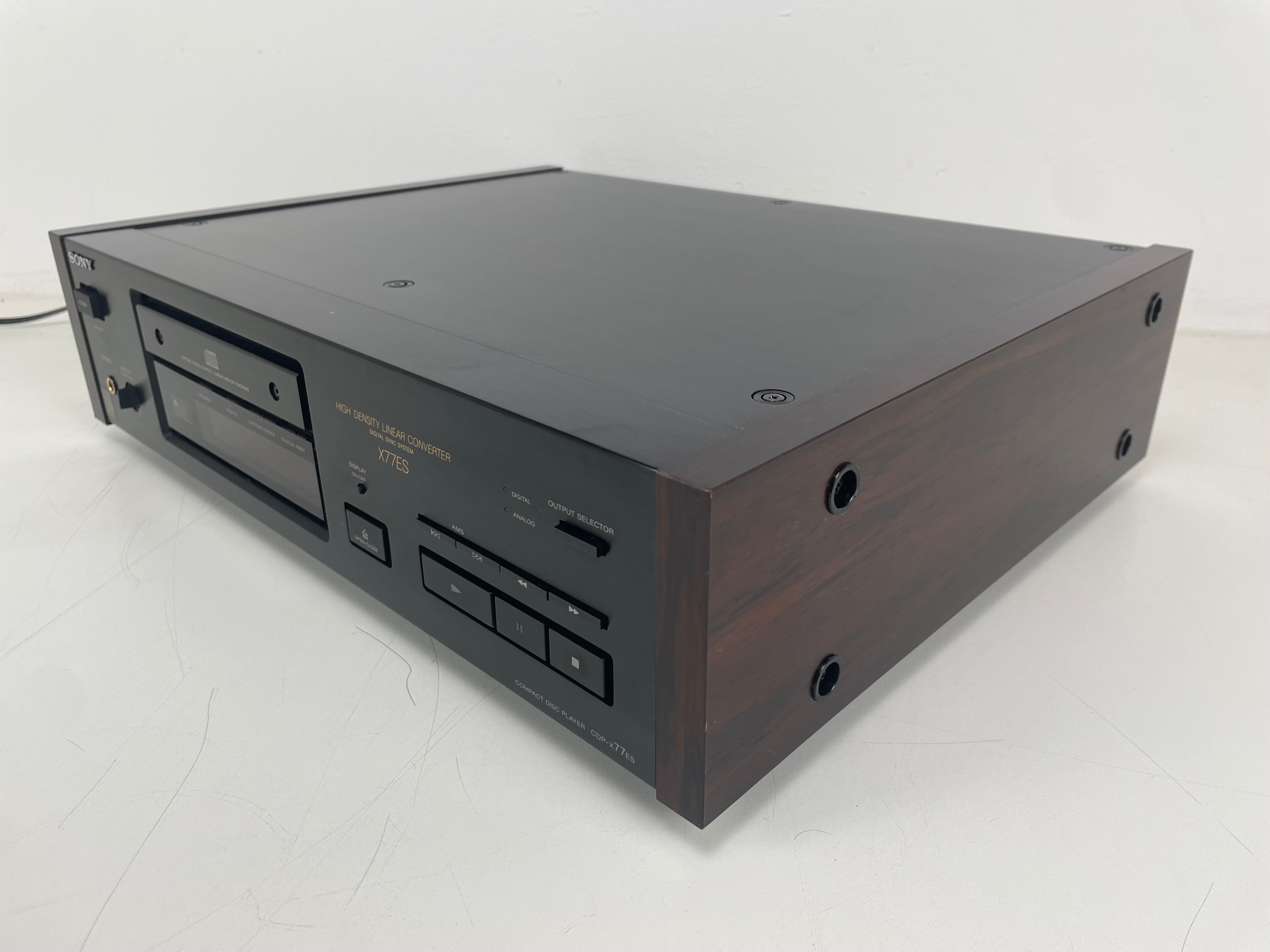 Sony - CDP-X77ES - CD Player - ES-Series - With Remote