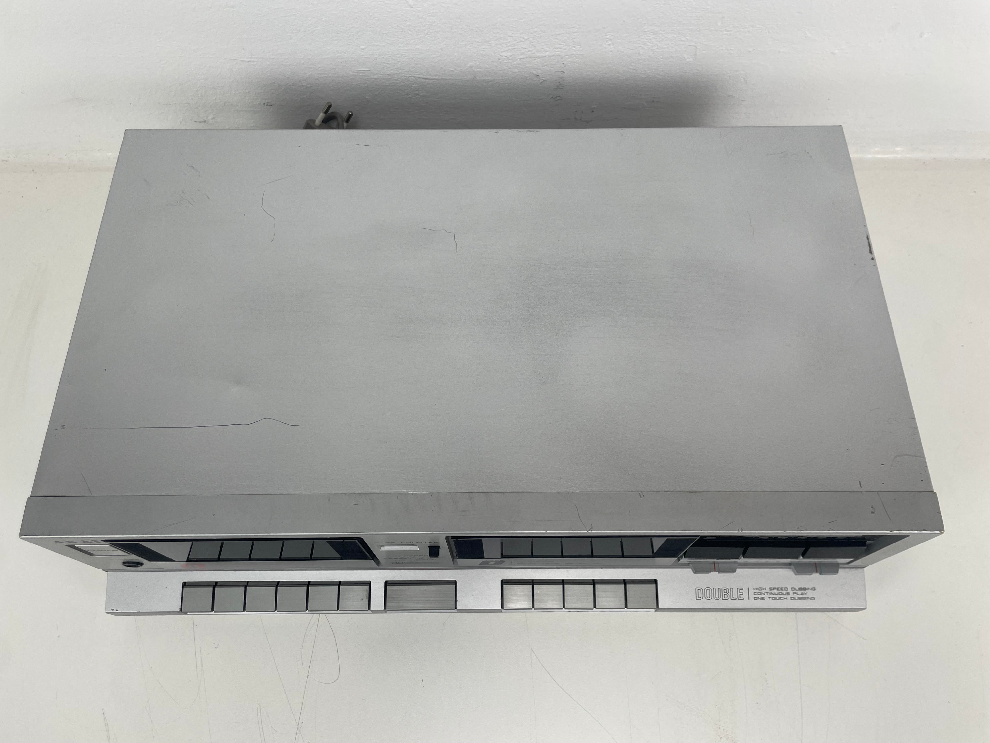 Akai - HX-A351W - Double Cassete Deck - New Belts