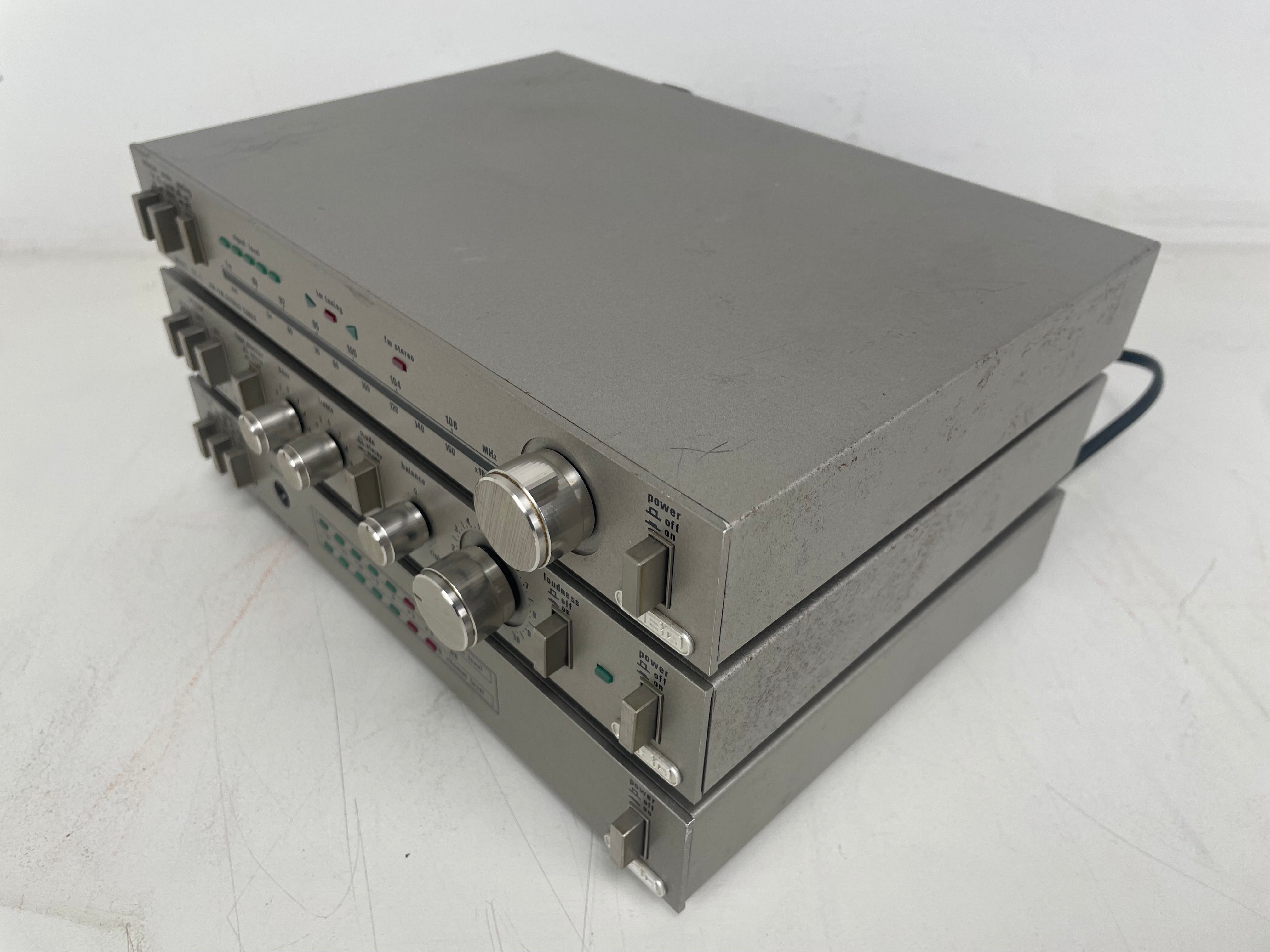MBO - ST-1/PA-1/MA-1 - Pre/Power-Amplifier/Tuner - Set - Serviced (Repaired)