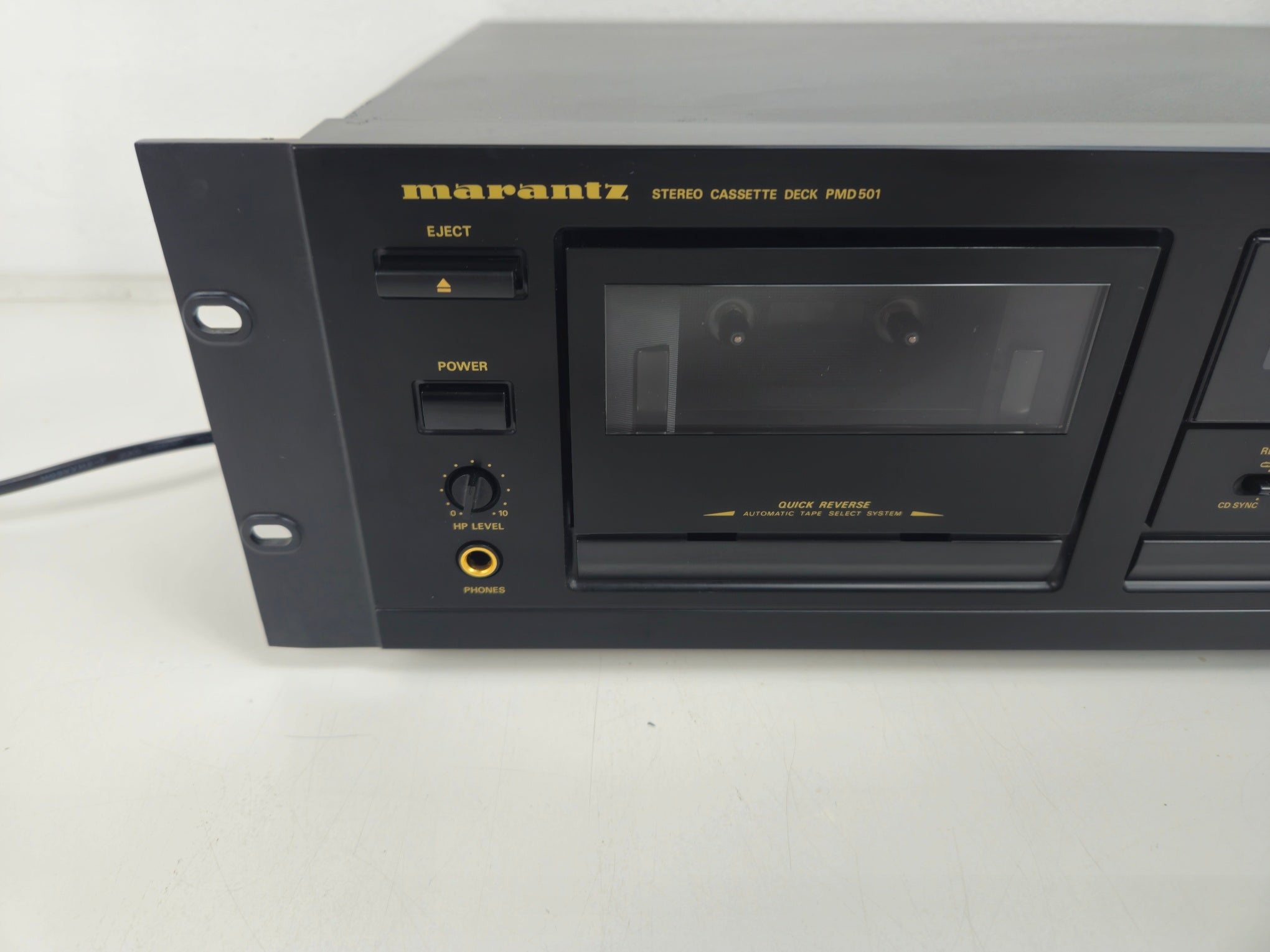 Marantz - PMD 501 - Cassette Deck - New belts - Rack-mount