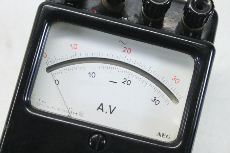 AEG UM - Ampere and Voltmeter - Universalmesser