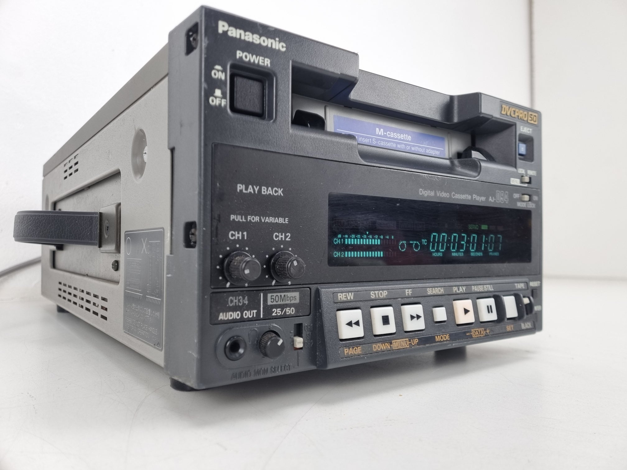 Panasonic AJ-D94 DVCPRO 50 Office Viewer -  Fully Serviced (No.2)