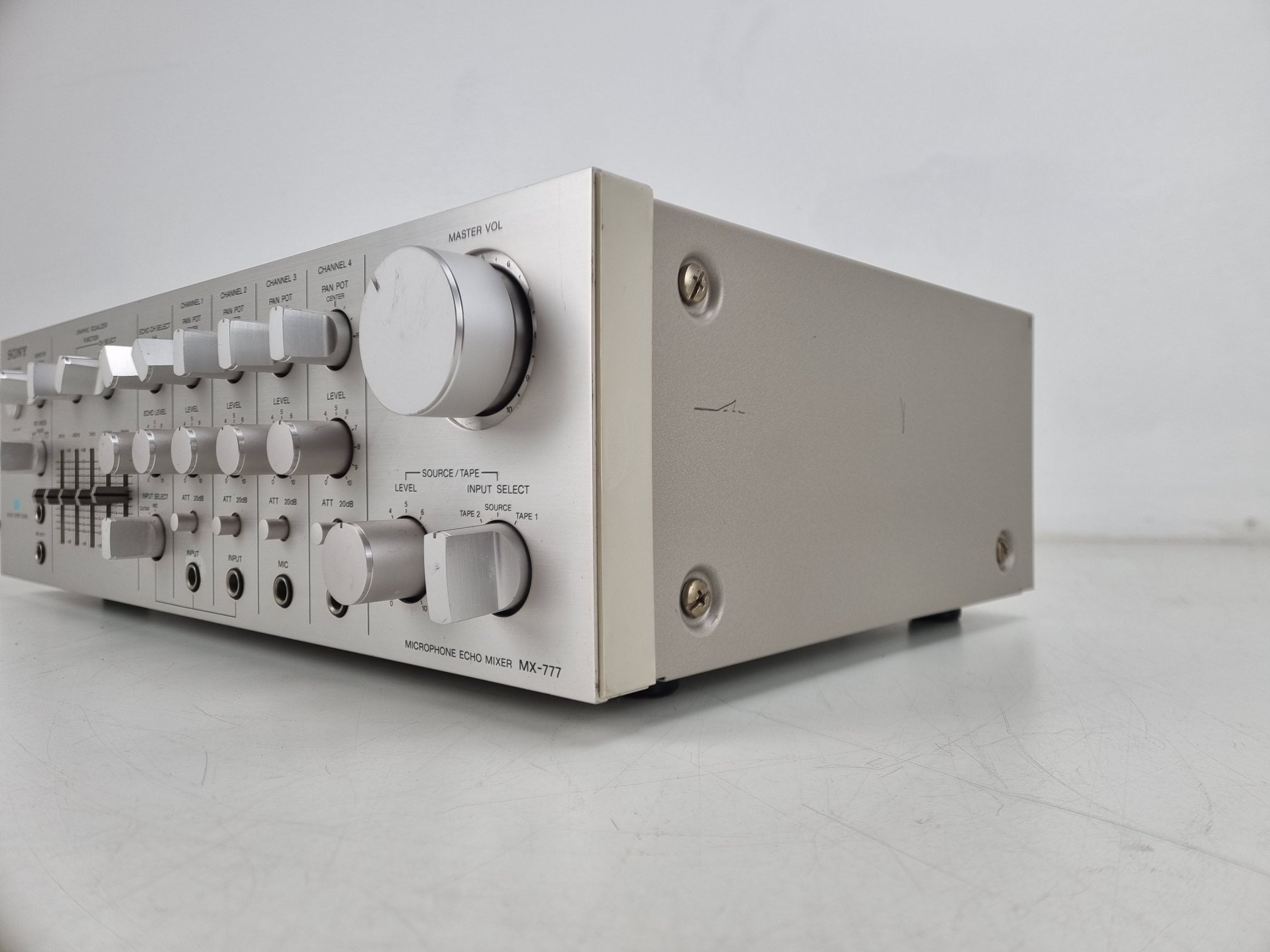 Sony MX 777 Microfoon Echo Mixer Solid State
