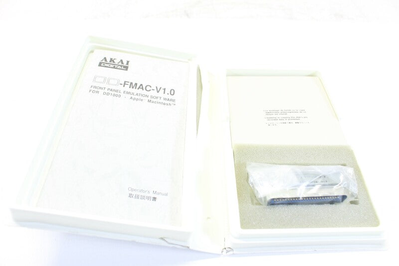Akai DD-FMAC-V1.0 Apple-Macintosh Front Panel Emulation Software