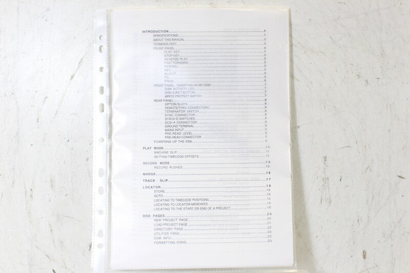 Akai DD8 Digital Dubber Operation Manual