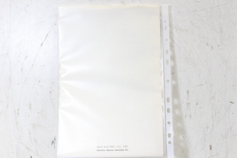 Akai DD8 Digital Dubber Operation Manual