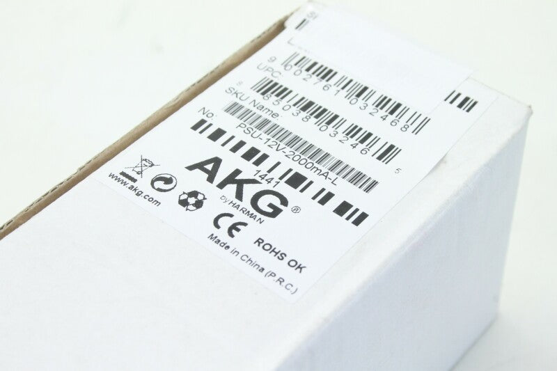 AKG AC12 PSU 12V 2000mA, Lock Power supply
