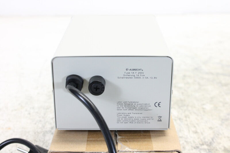 Albrecht Switching power supply SW35 220v to 13.8v in box