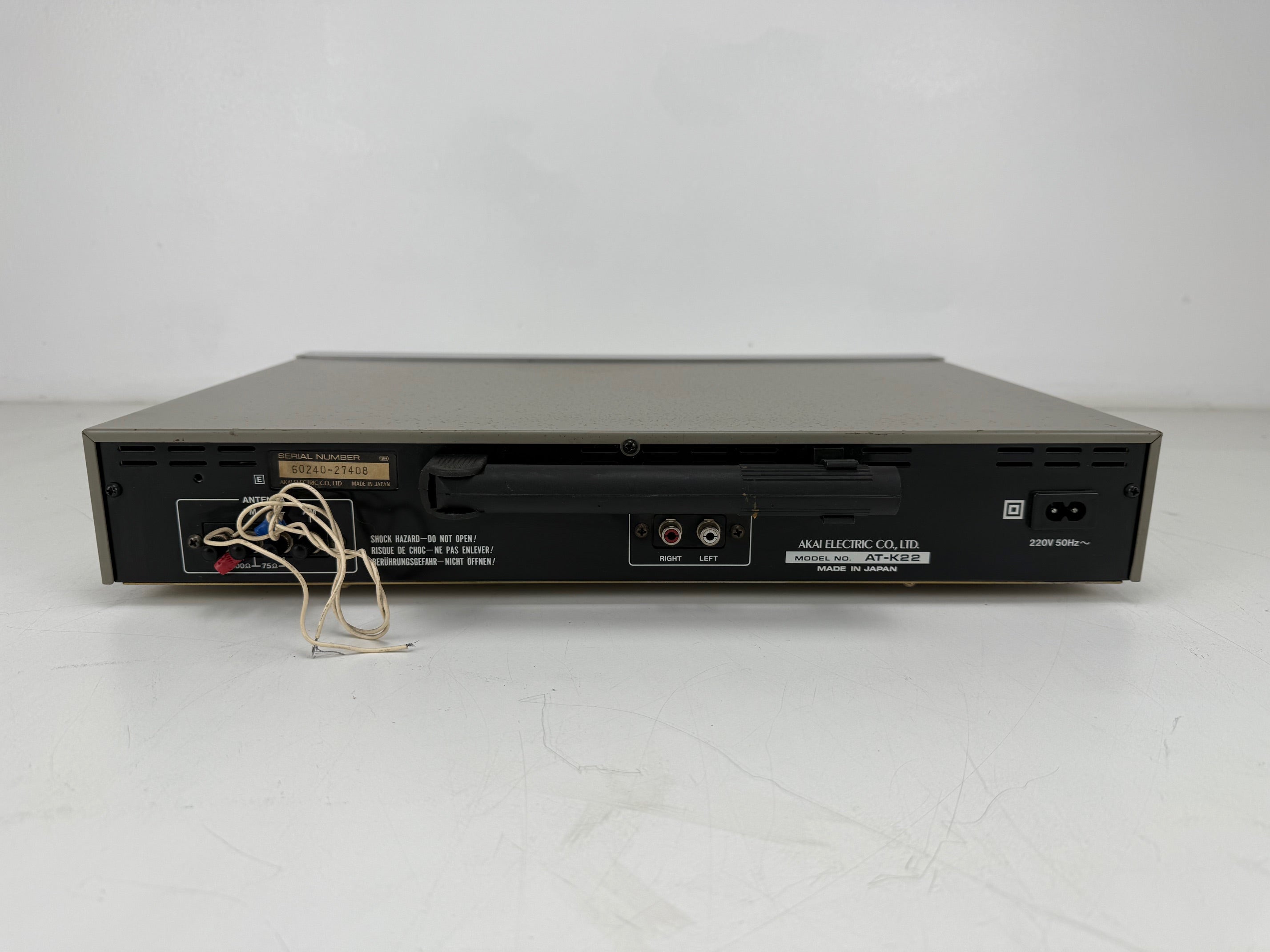 Akai Model AT-K22 FM AM Stereo Tuner
