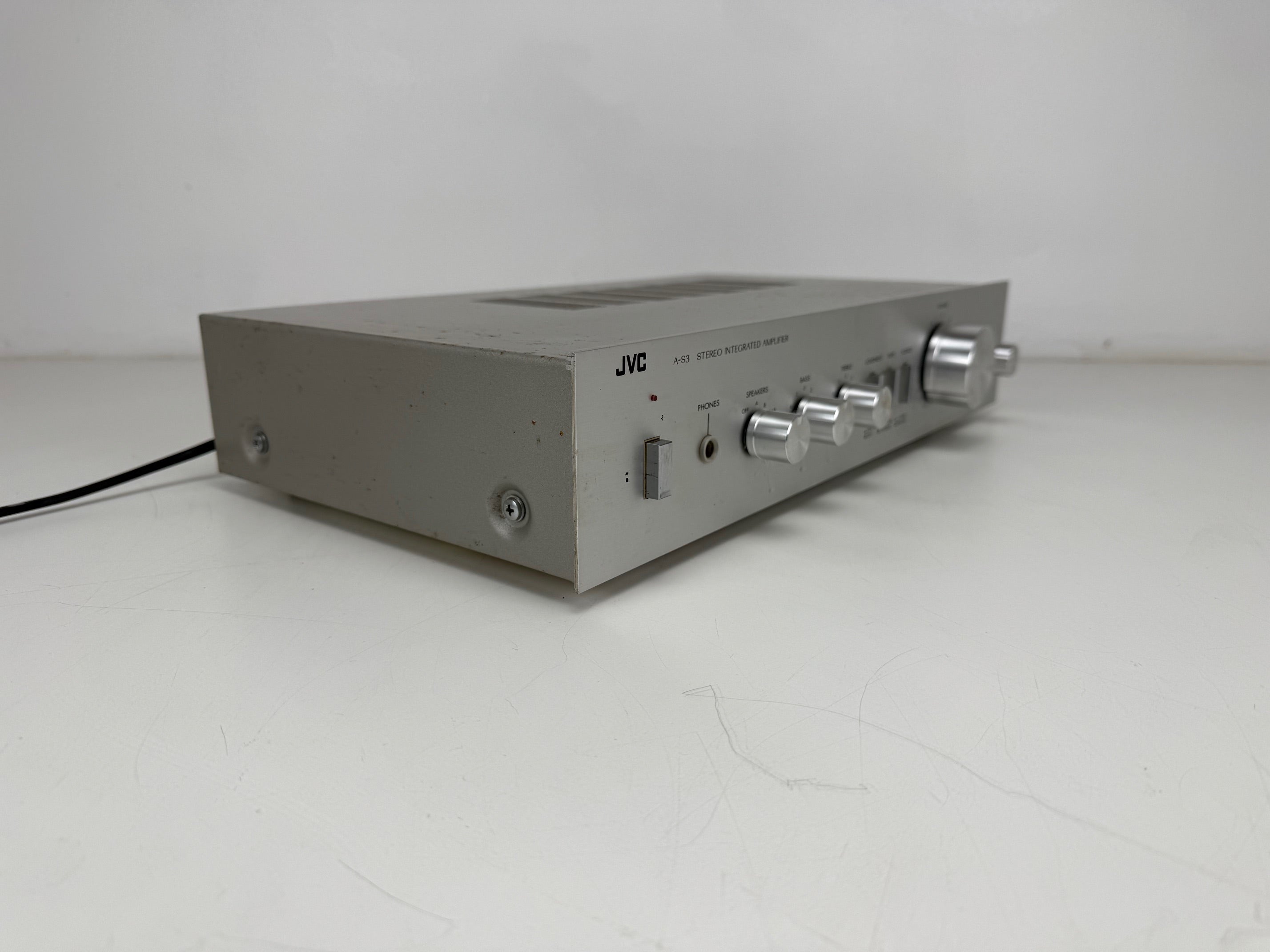 JVC A-S3 Stereo Integrated Amplifier - 22w into 8 Ohm- Checked and cleaned