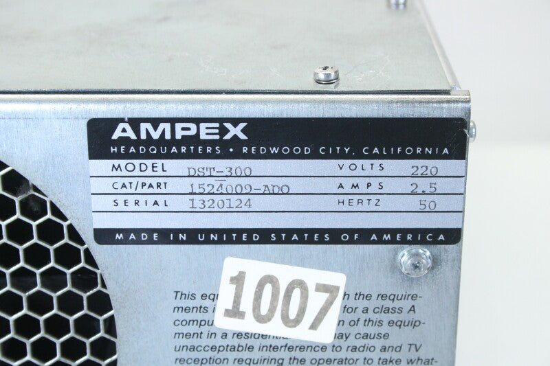 Ampex DST 300 - Encoder / Decoder / Converter