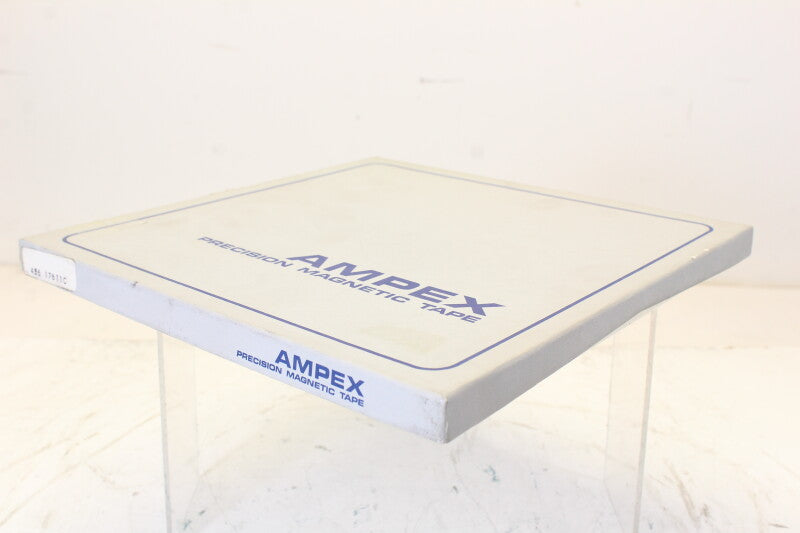 Ampex Empty Precision Magnetic Tape Box Unwritten