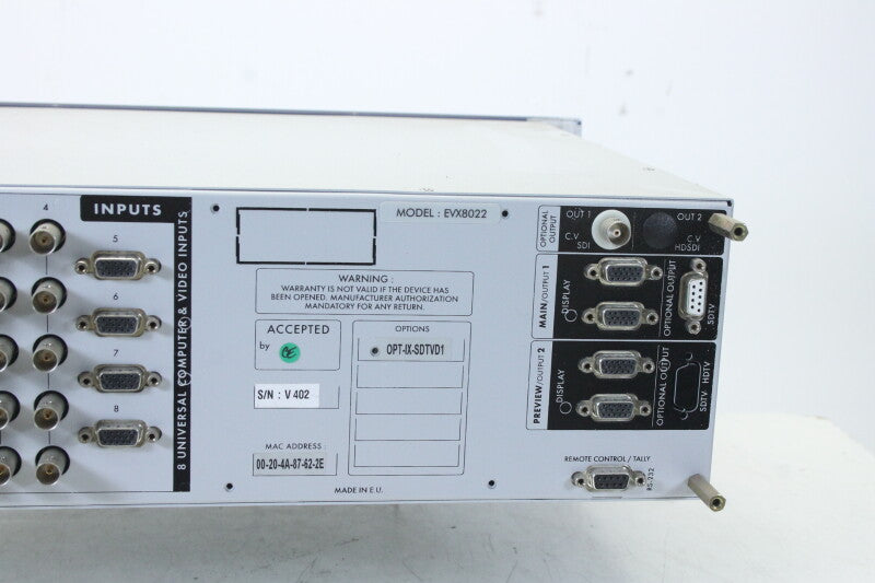 AnalogWay Eventix EVX8022 - Video Mixer