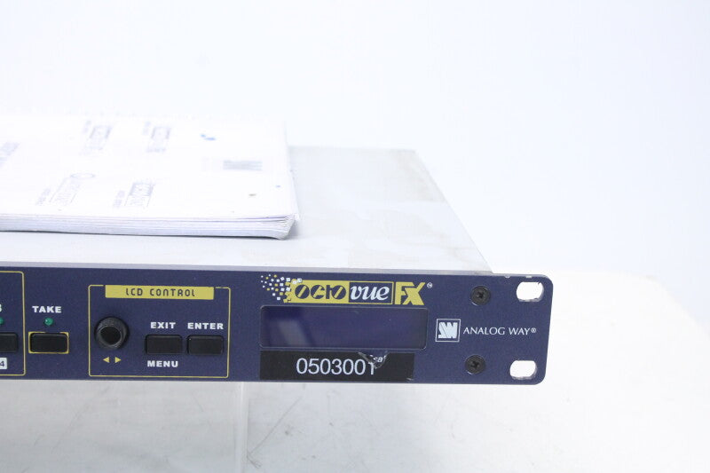 AnalogWay Octo Vue FX - Video Switcher
